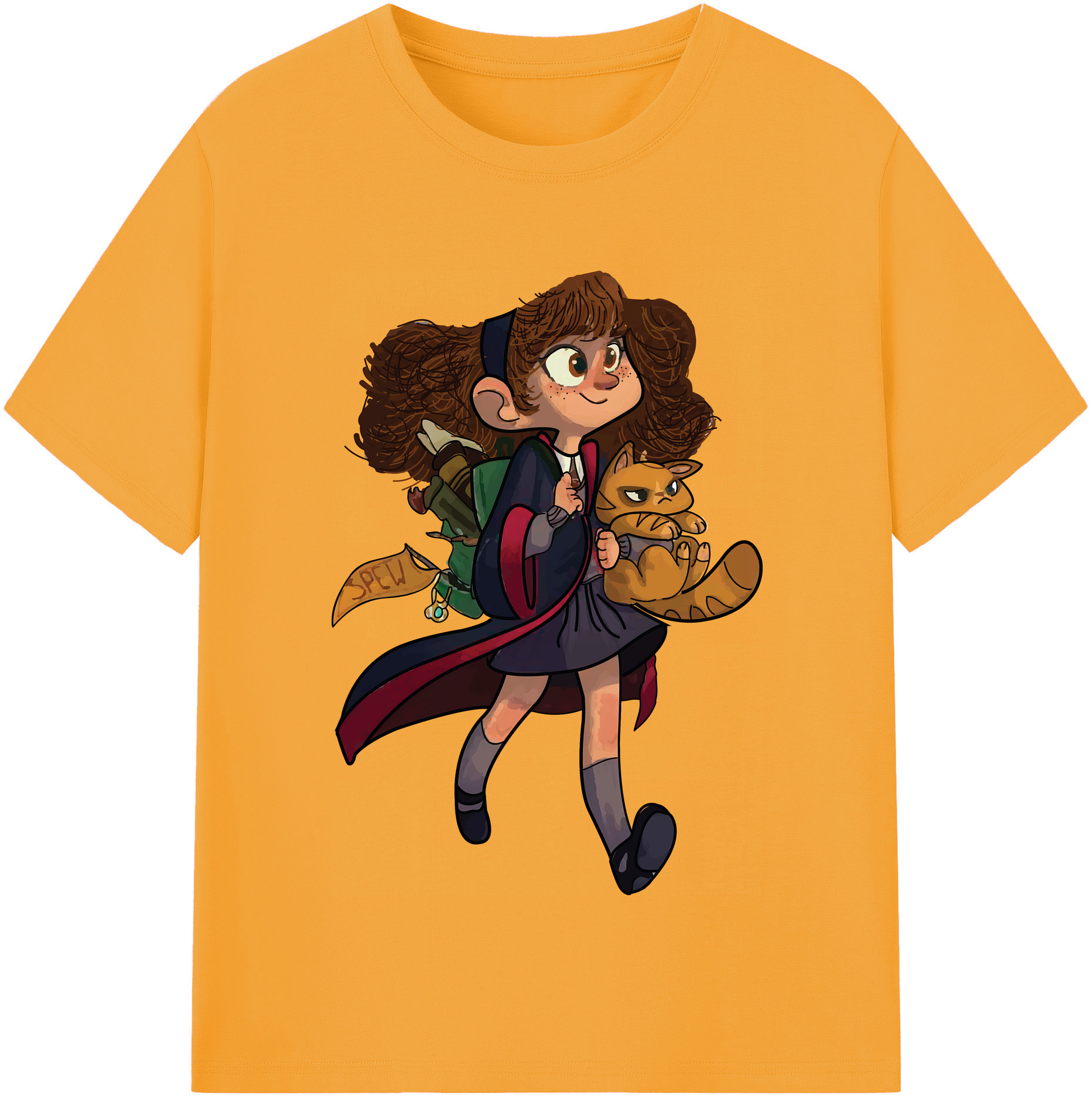 （画像用） Harry Potter ハリー・ポッターシリーズ 綿100％半袖Tシャツ（フロントプリント）