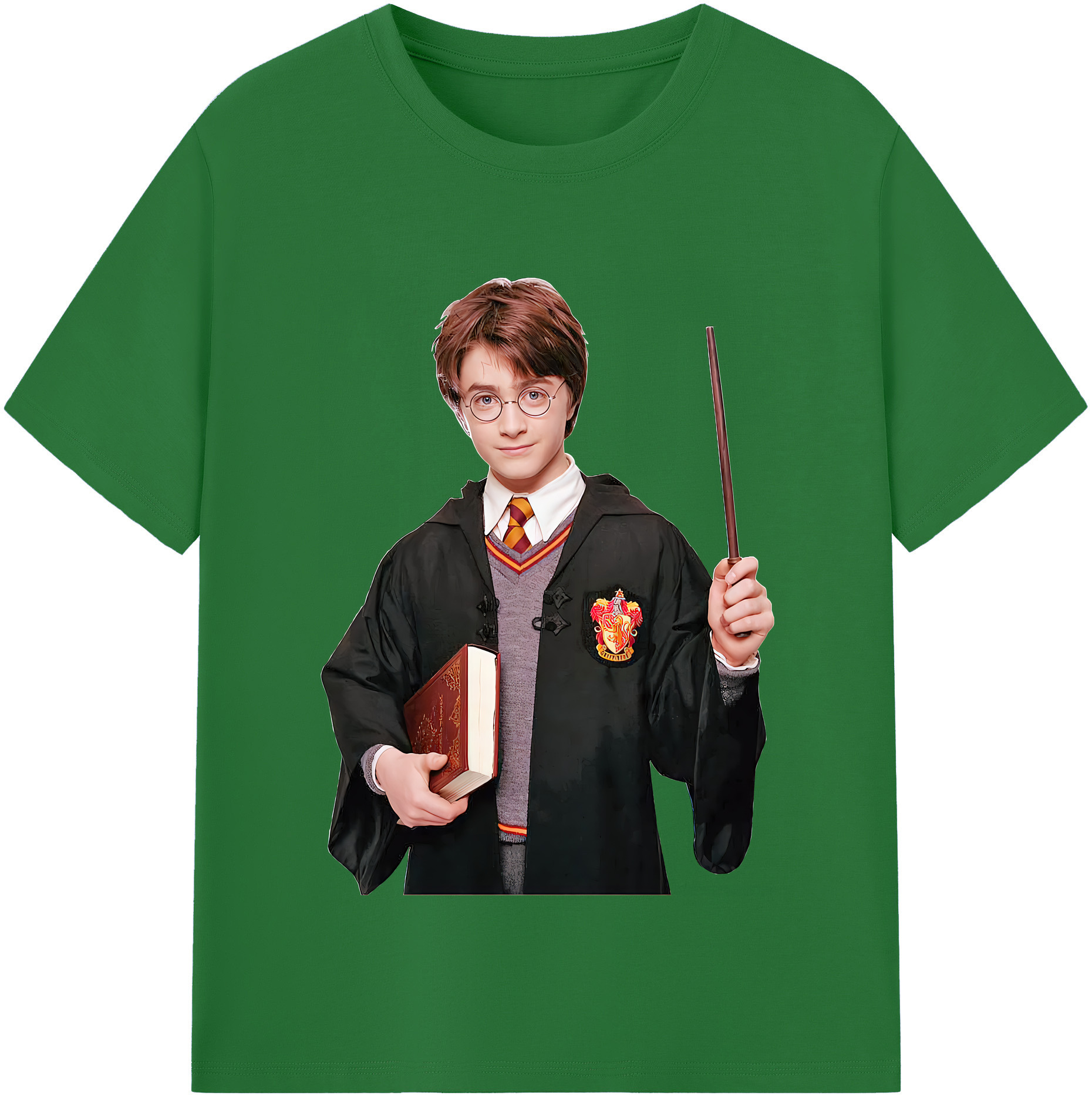 （画像用） Harry Potter ハリー・ポッターシリーズ 綿100％半袖Tシャツ（フロントプリント）