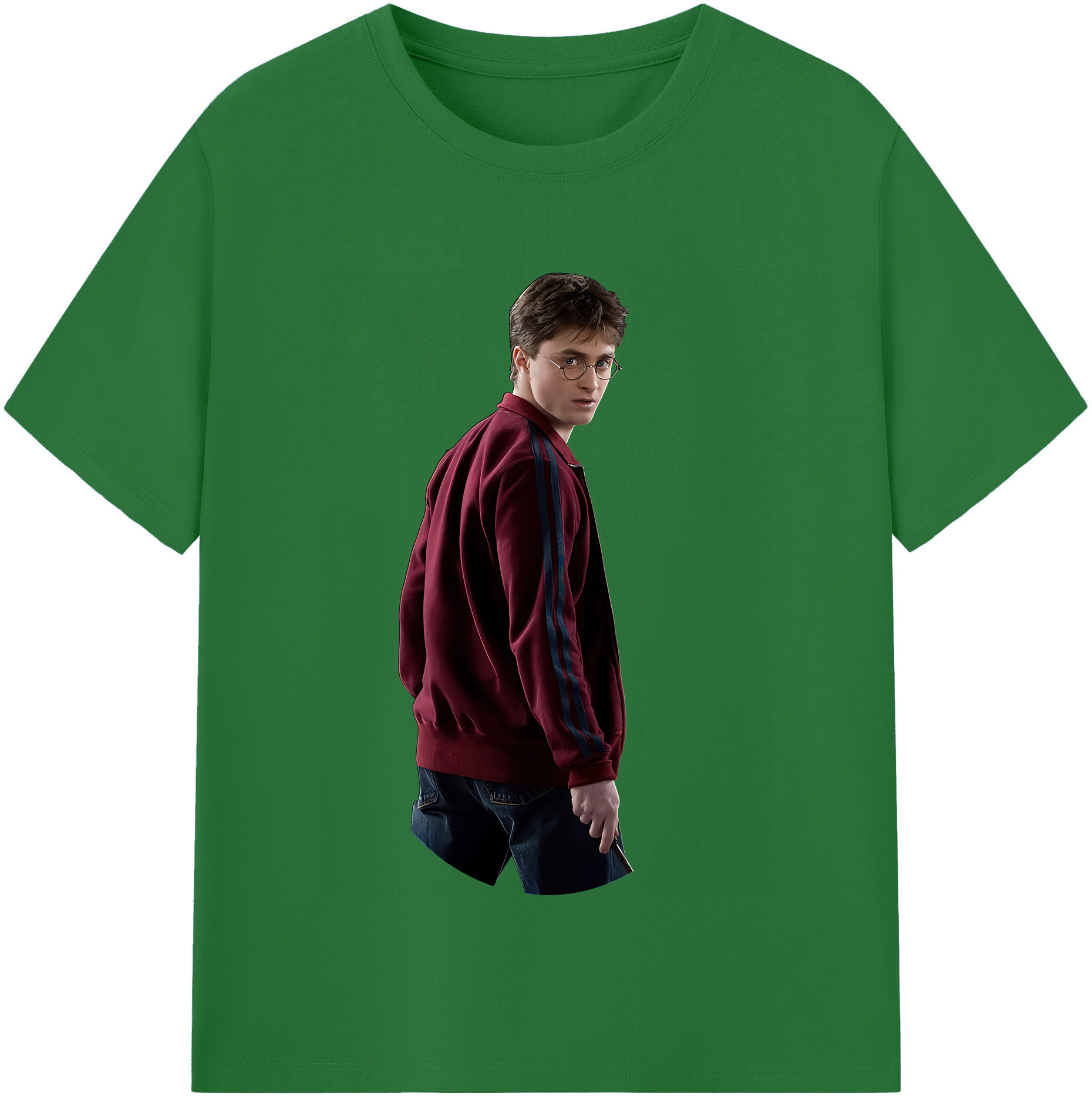 （画像用） Harry Potter ハリー・ポッターシリーズ 綿100％半袖Tシャツ（フロントプリント）