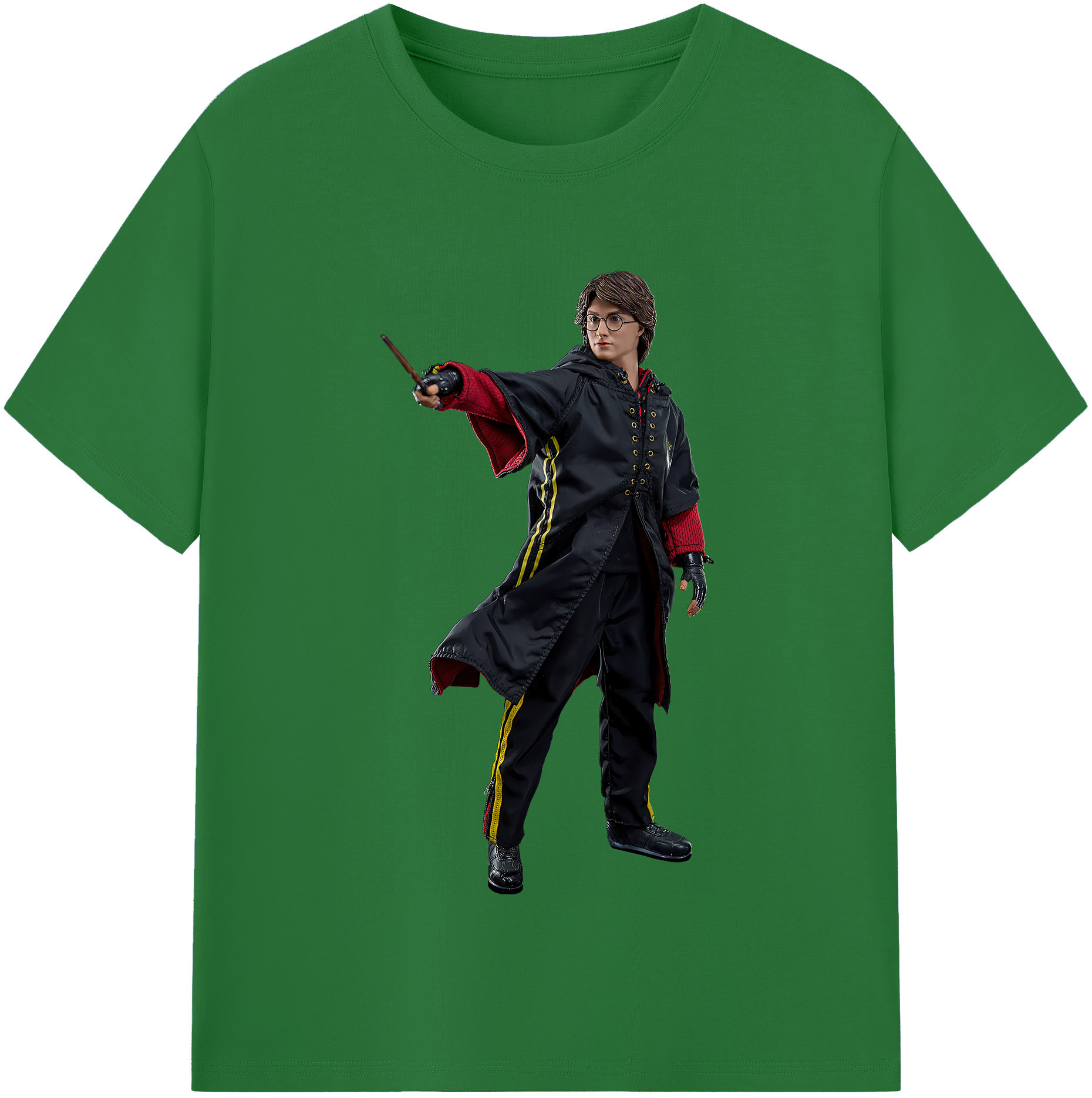 （画像用） Harry Potter ハリー・ポッターシリーズ 綿100％半袖Tシャツ（フロントプリント）