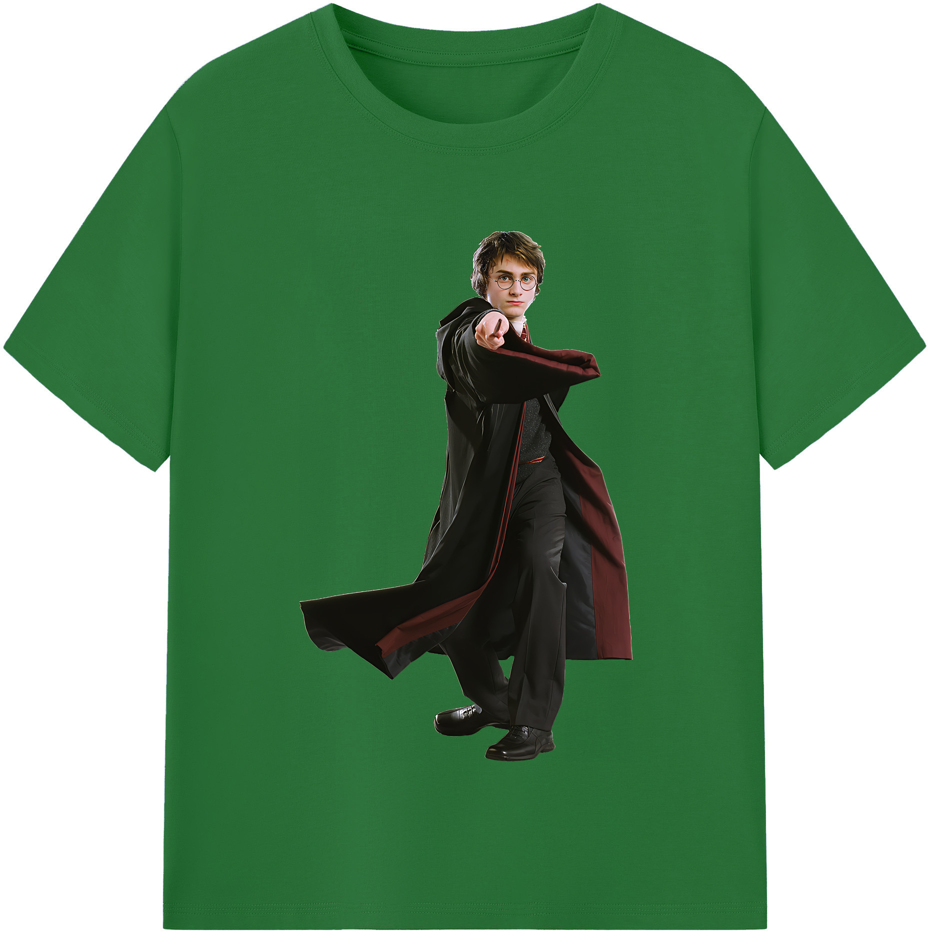 （画像用） Harry Potter ハリー・ポッターシリーズ 綿100％半袖Tシャツ（フロントプリント）