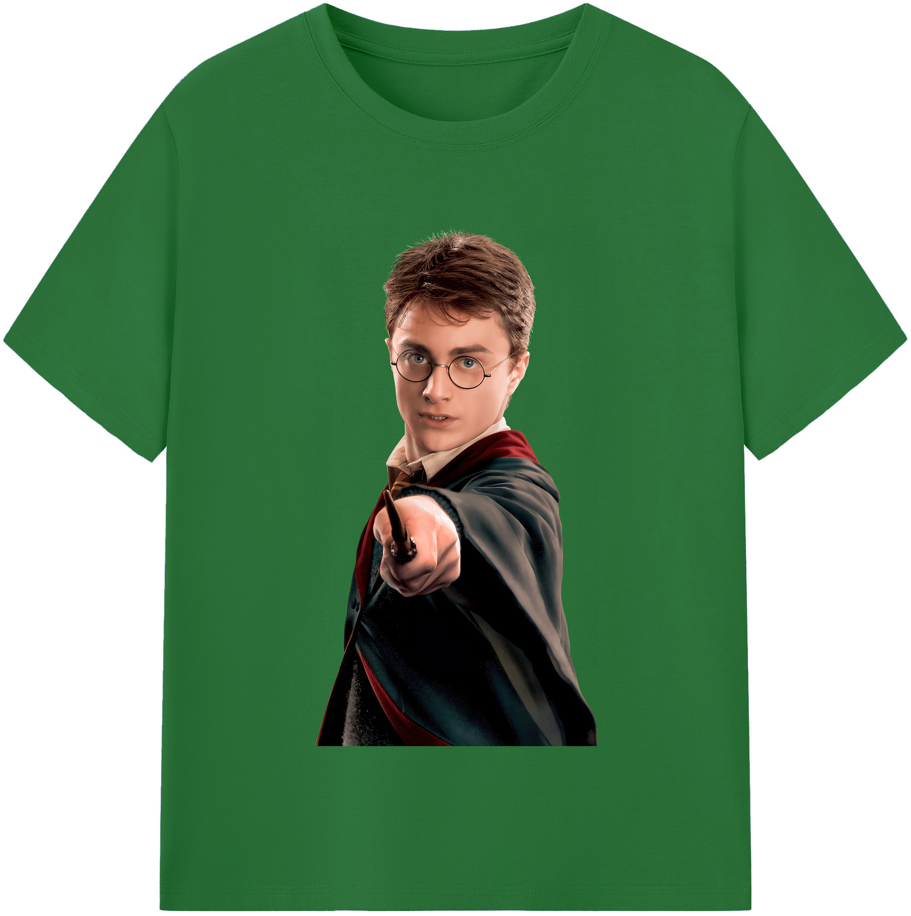 （画像用） Harry Potter ハリー・ポッターシリーズ 綿100％半袖Tシャツ（フロントプリント）