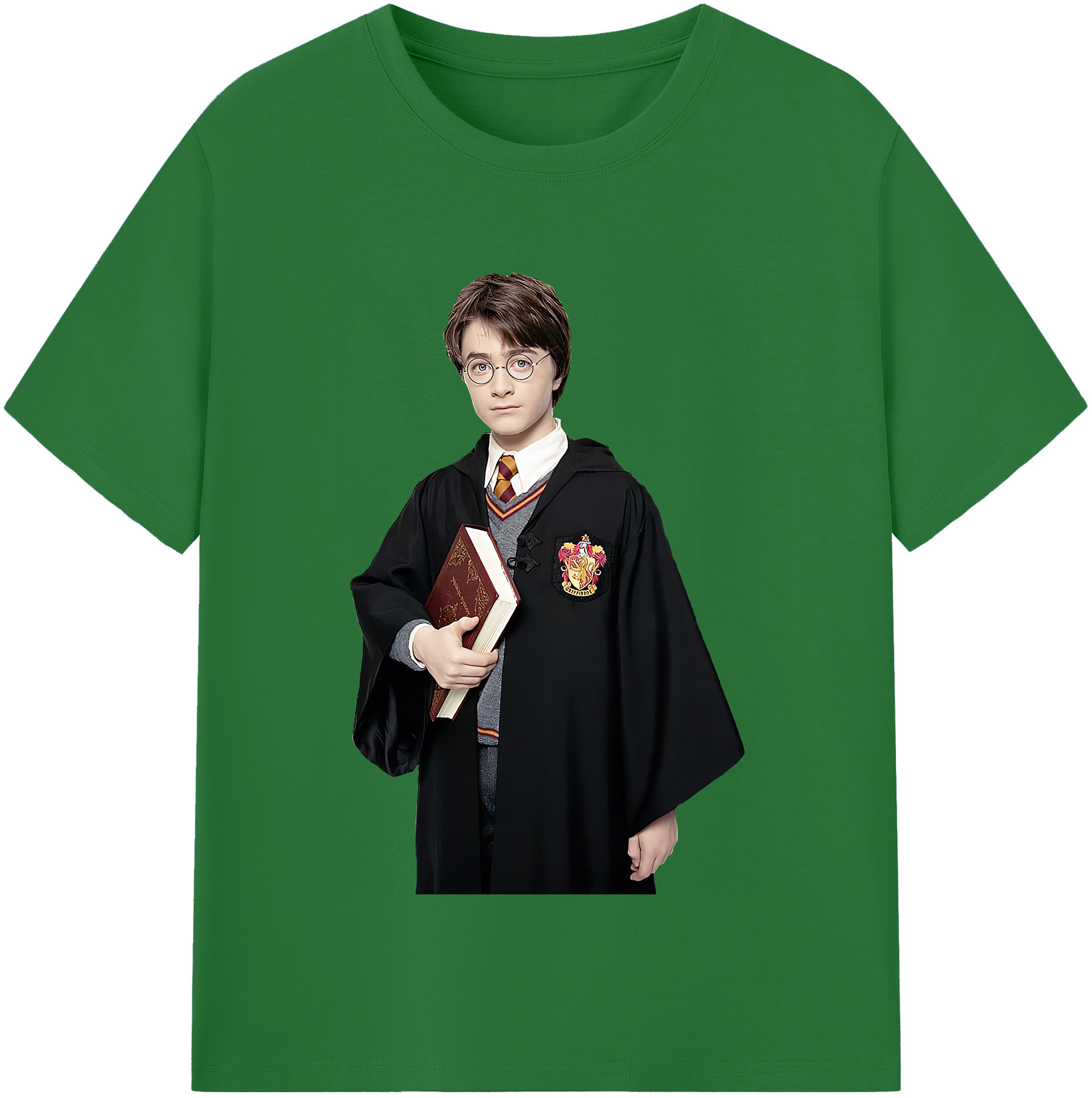 （画像用） Harry Potter ハリー・ポッターシリーズ 綿100％半袖Tシャツ（フロントプリント）