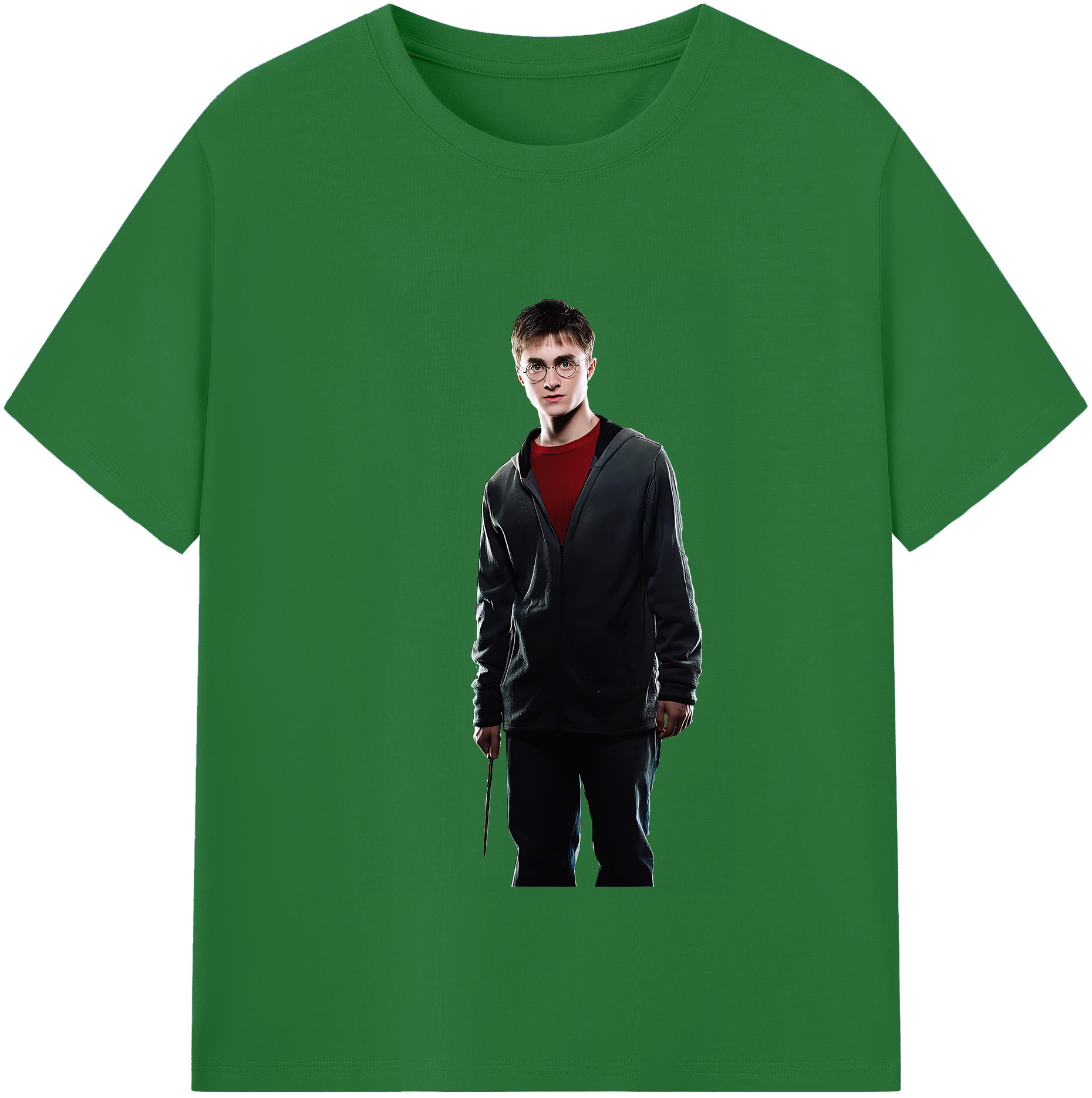 （画像用） Harry Potter ハリー・ポッターシリーズ 綿100％半袖Tシャツ（フロントプリント）