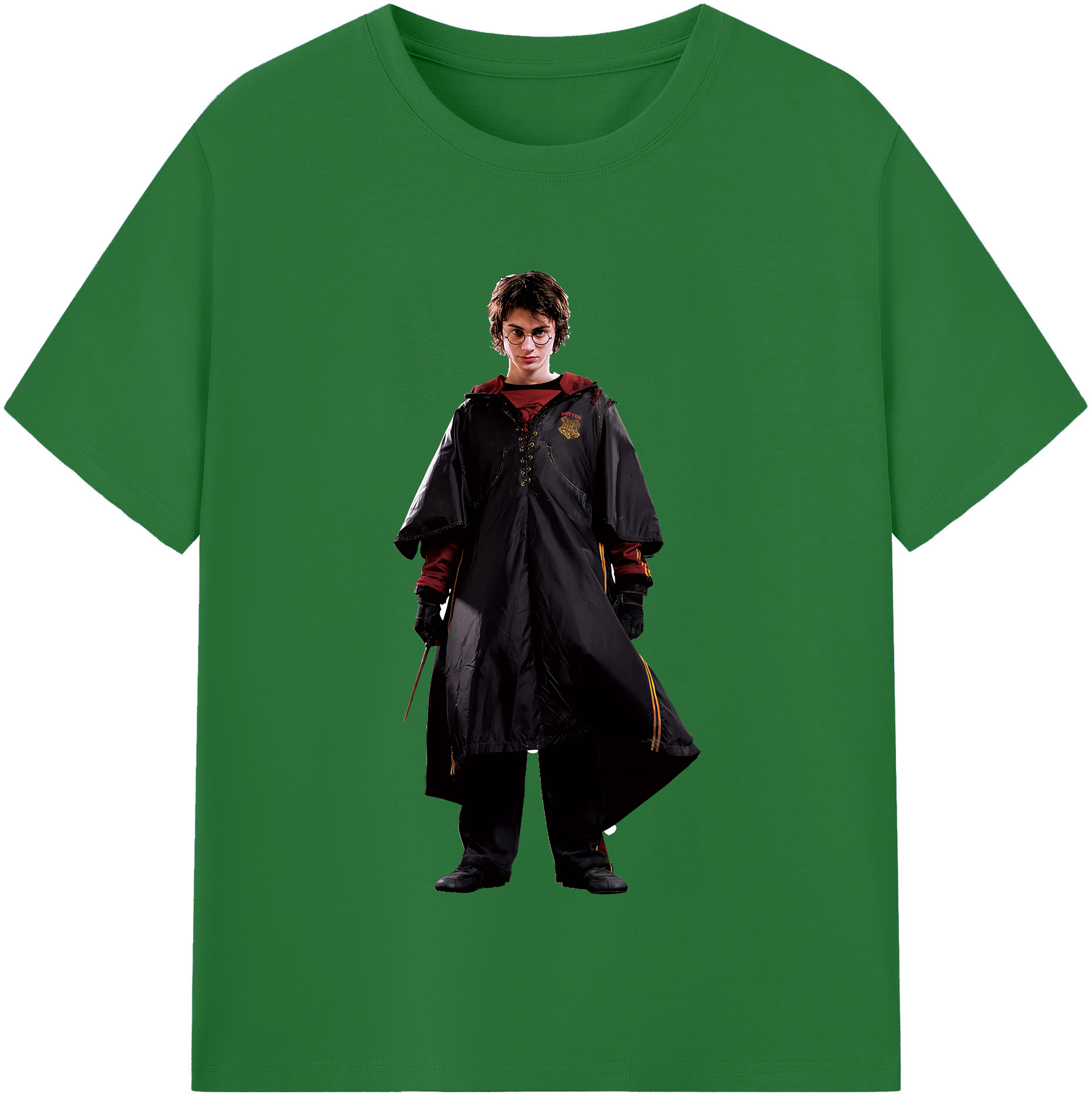 （画像用） Harry Potter ハリー・ポッターシリーズ 綿100％半袖Tシャツ（フロントプリント）