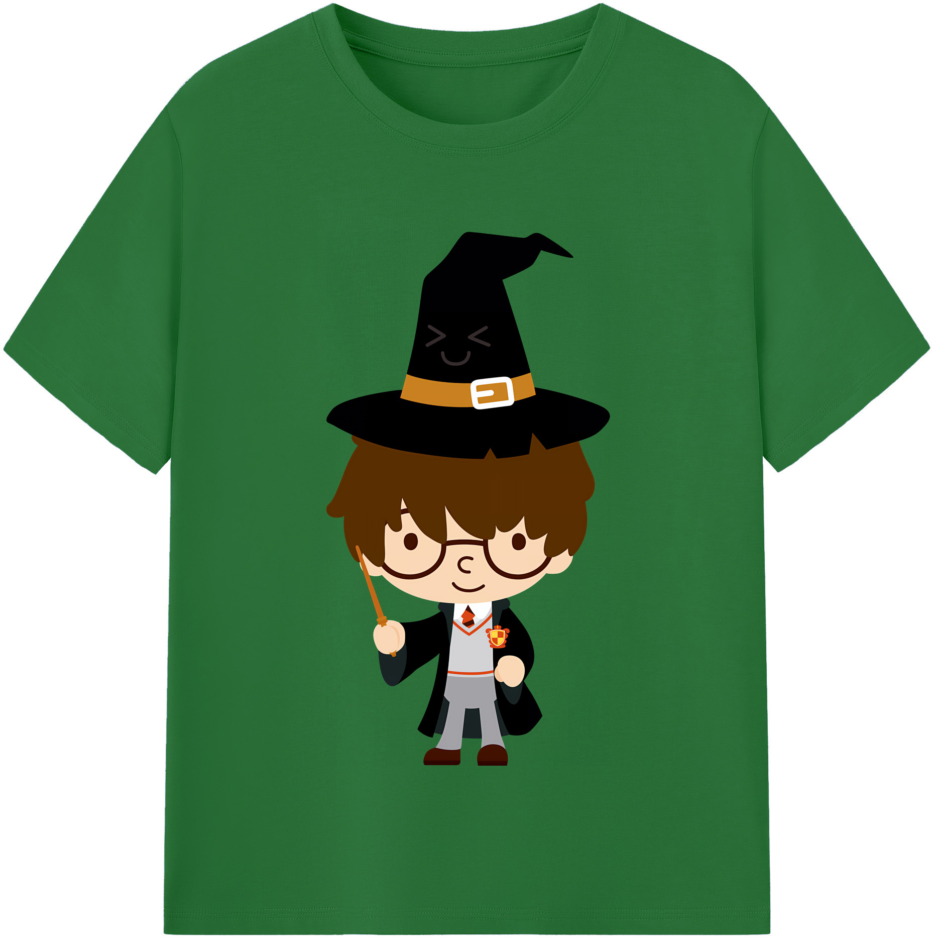 （画像用） Harry Potter ハリー・ポッターシリーズ 綿100％半袖Tシャツ（フロントプリント）