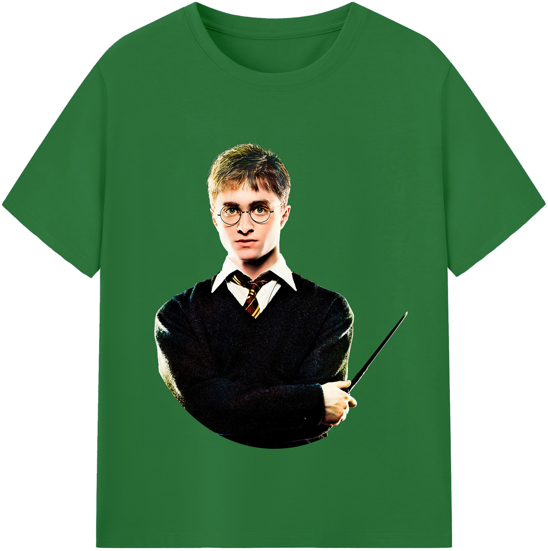 （画像用） Harry Potter ハリー・ポッターシリーズ 綿100％半袖Tシャツ（フロントプリント）