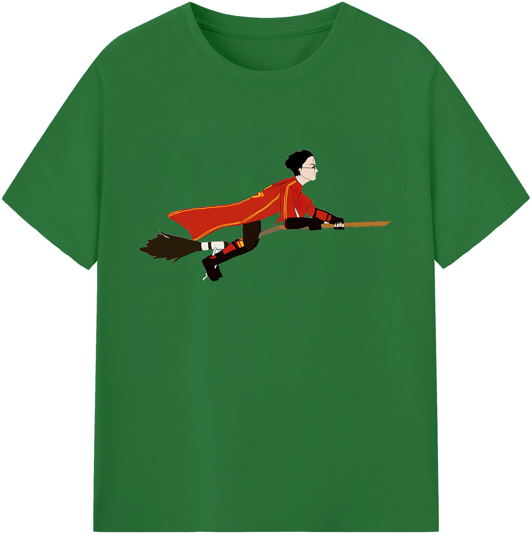 （画像用） Harry Potter ハリー・ポッターシリーズ 綿100％半袖Tシャツ（フロントプリント）