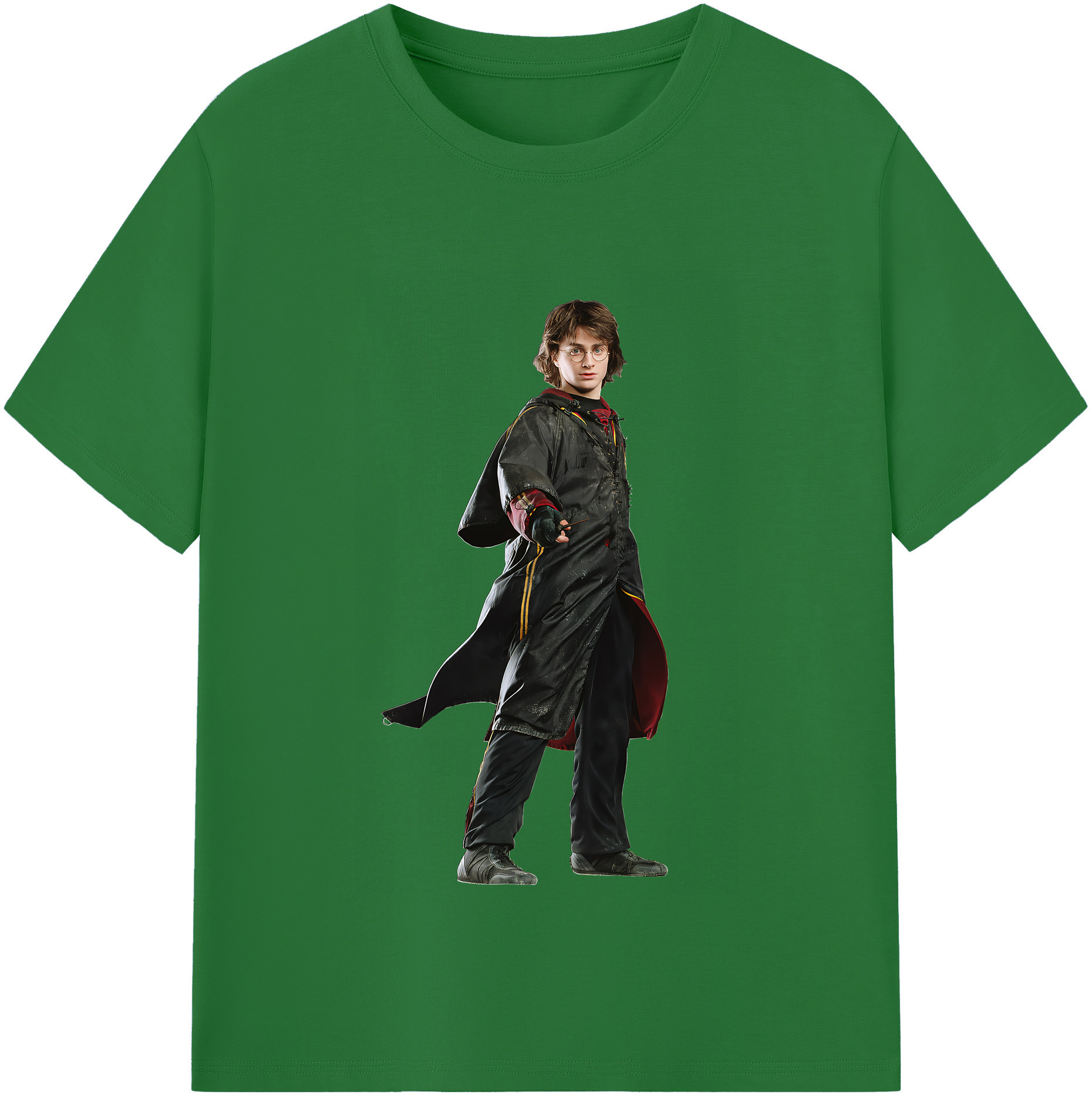 （画像用） Harry Potter ハリー・ポッターシリーズ 綿100％半袖Tシャツ（フロントプリント）