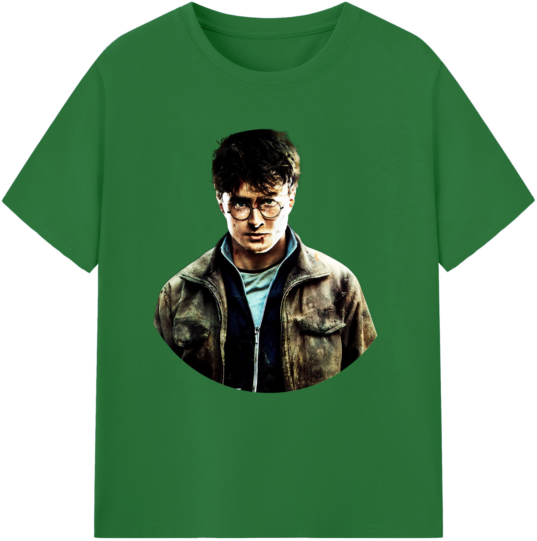 （画像用） Harry Potter ハリー・ポッターシリーズ 綿100％半袖Tシャツ（フロントプリント）