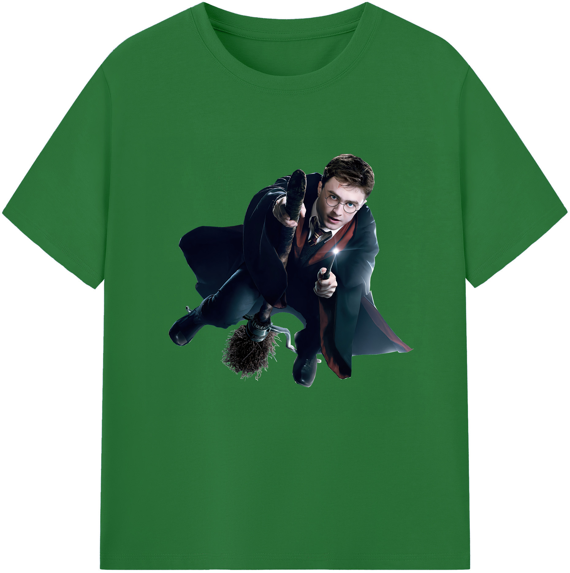 （画像用） Harry Potter ハリー・ポッターシリーズ 綿100％半袖Tシャツ（フロントプリント）