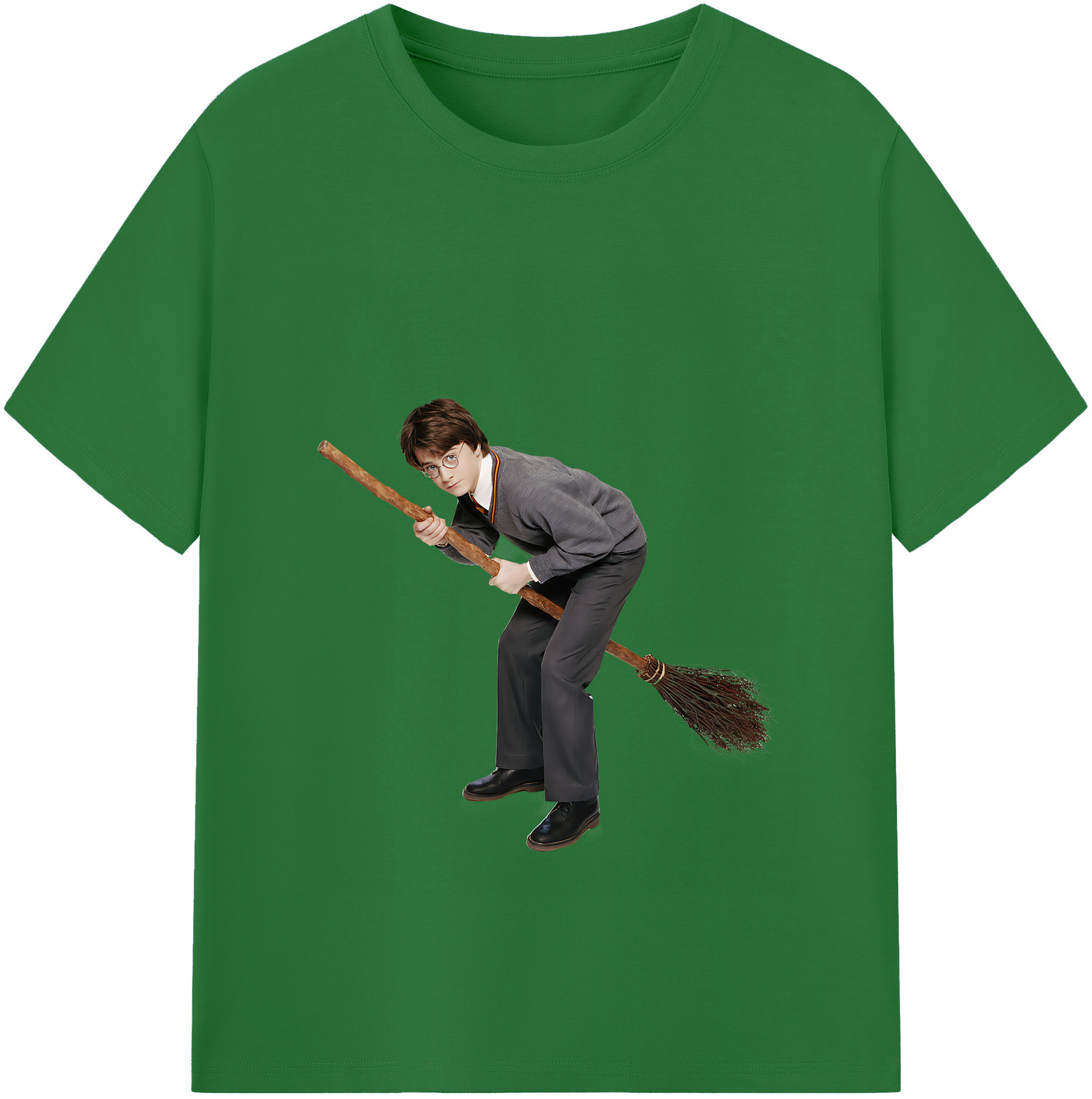 （画像用） Harry Potter ハリー・ポッターシリーズ 綿100％半袖Tシャツ（フロントプリント）