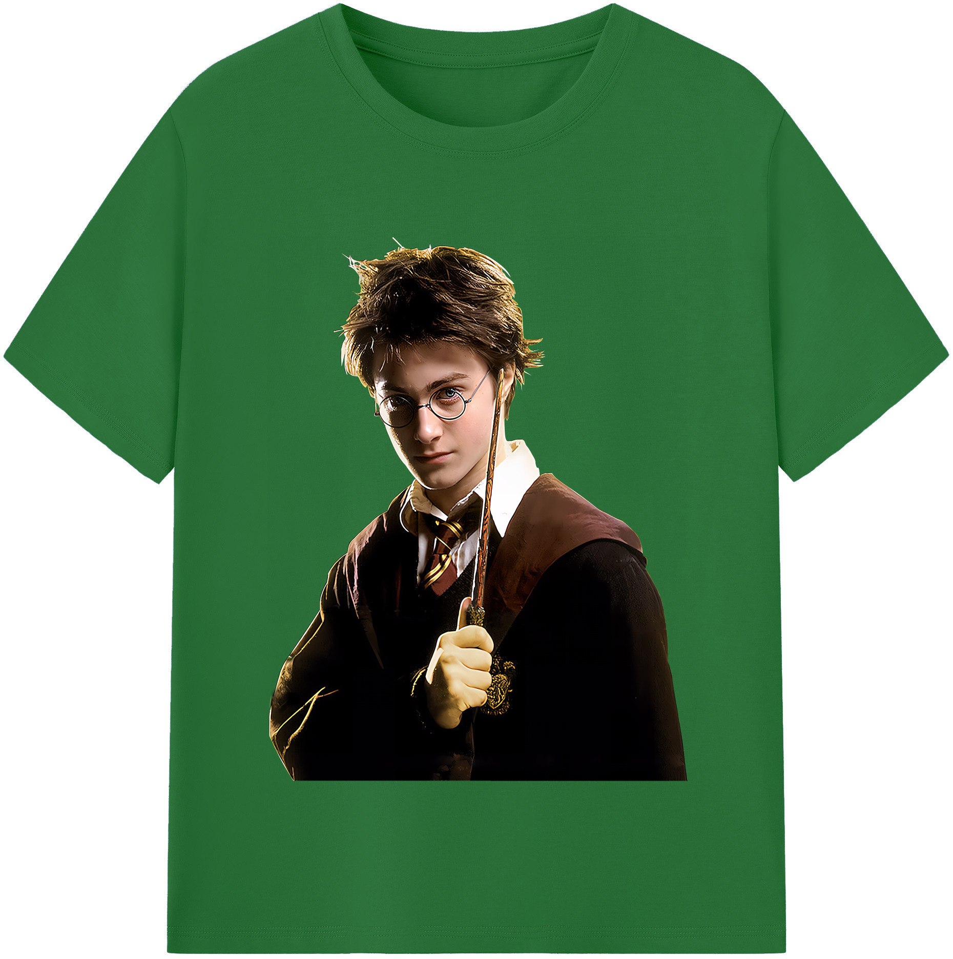 （画像用） Harry Potter ハリー・ポッターシリーズ 綿100％半袖Tシャツ（フロントプリント）
