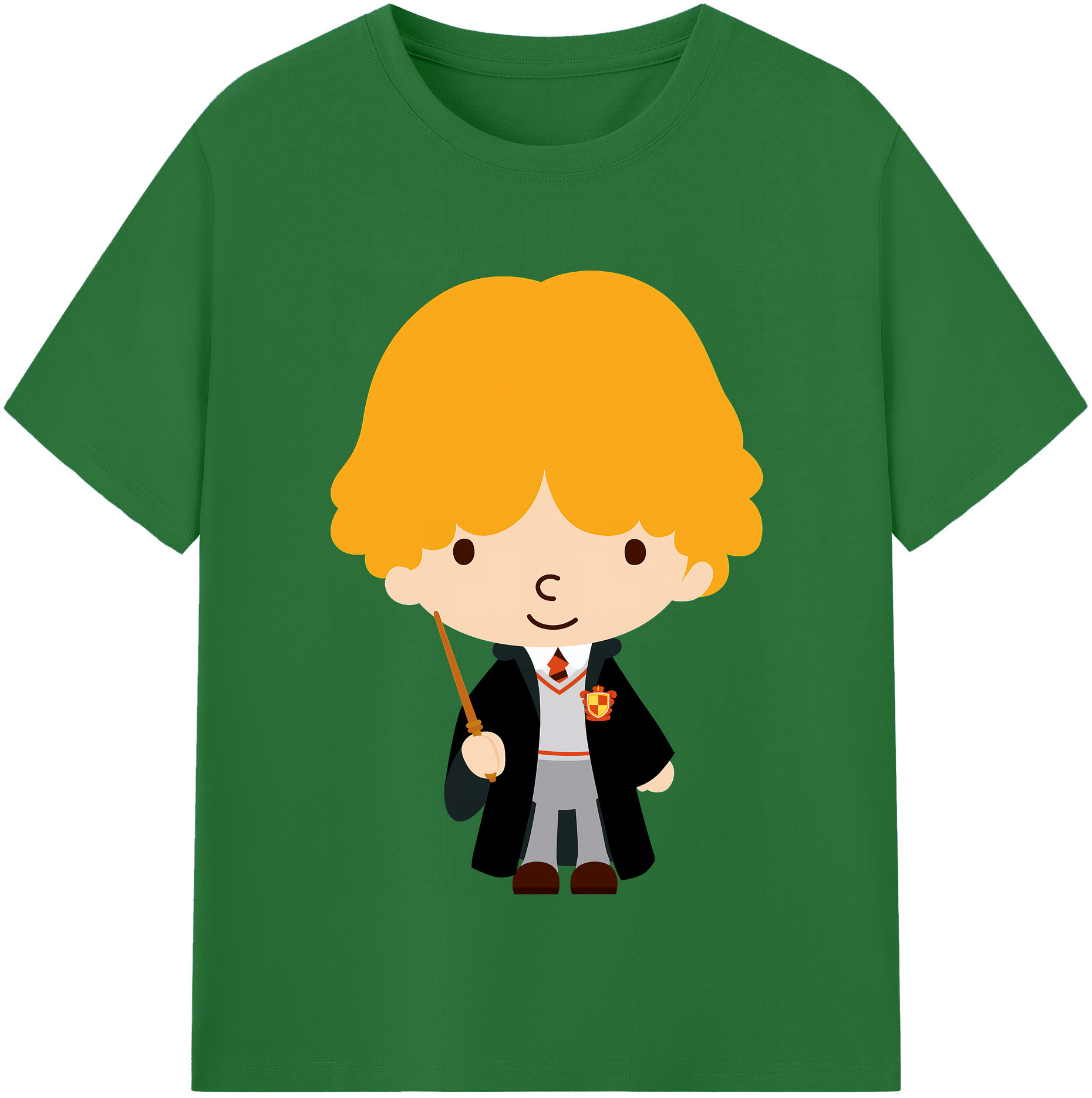 （画像用） Harry Potter ハリー・ポッターシリーズ 綿100％半袖Tシャツ（フロントプリント）