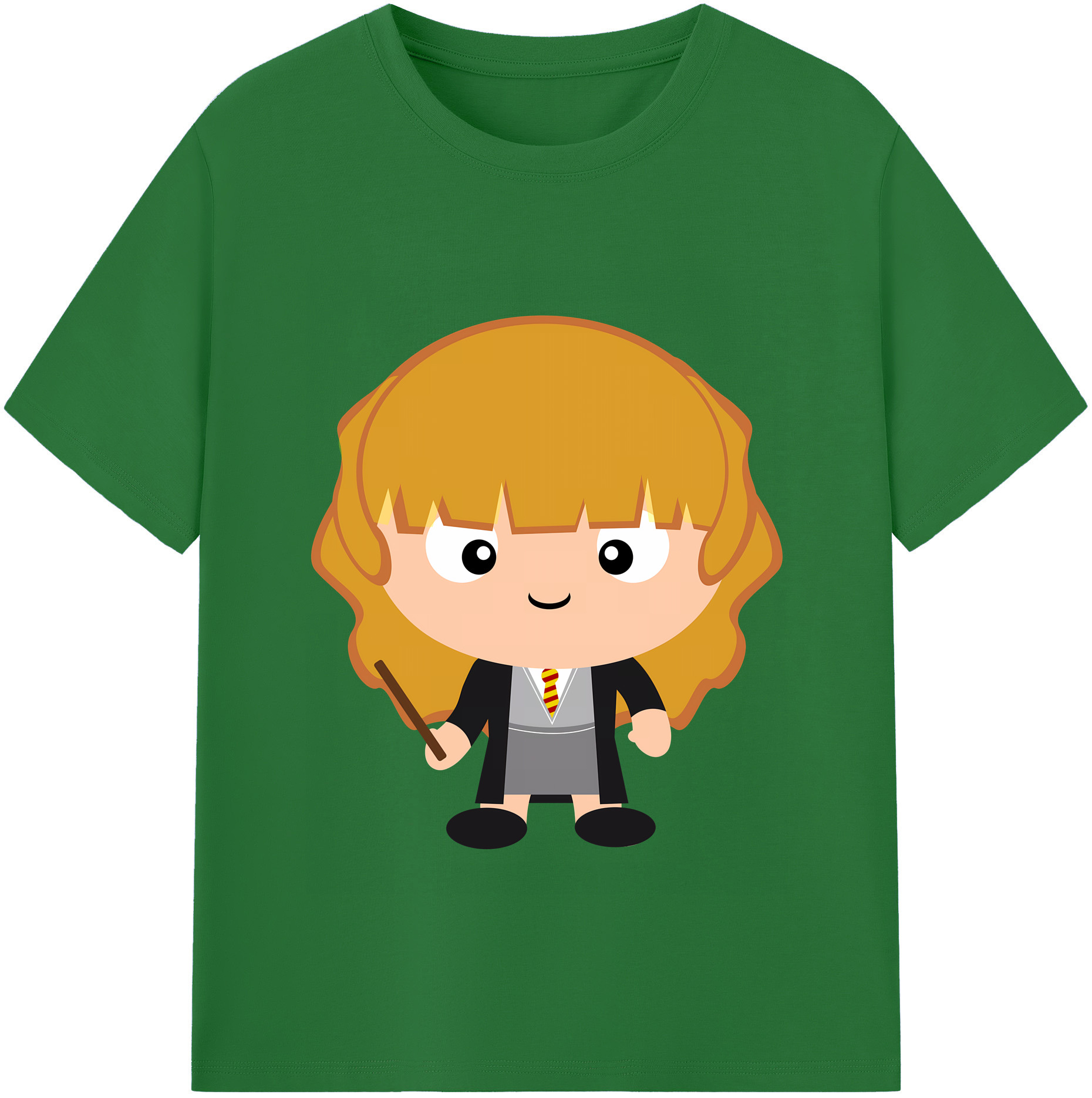 （画像用） Harry Potter ハリー・ポッターシリーズ 綿100％半袖Tシャツ（フロントプリント）