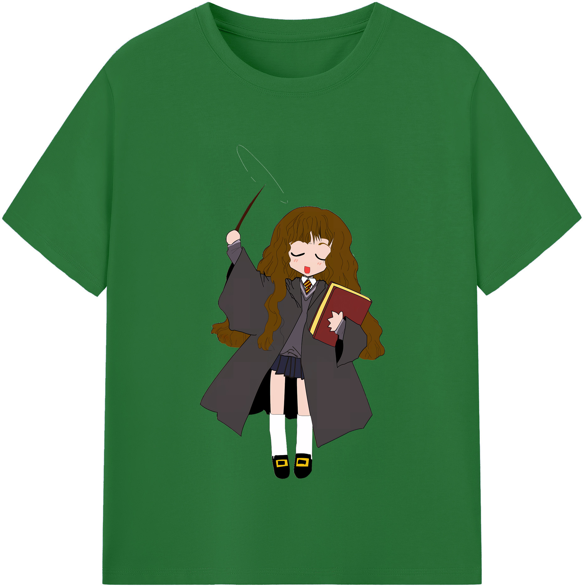 （画像用） Harry Potter ハリー・ポッターシリーズ 綿100％半袖Tシャツ（フロントプリント）