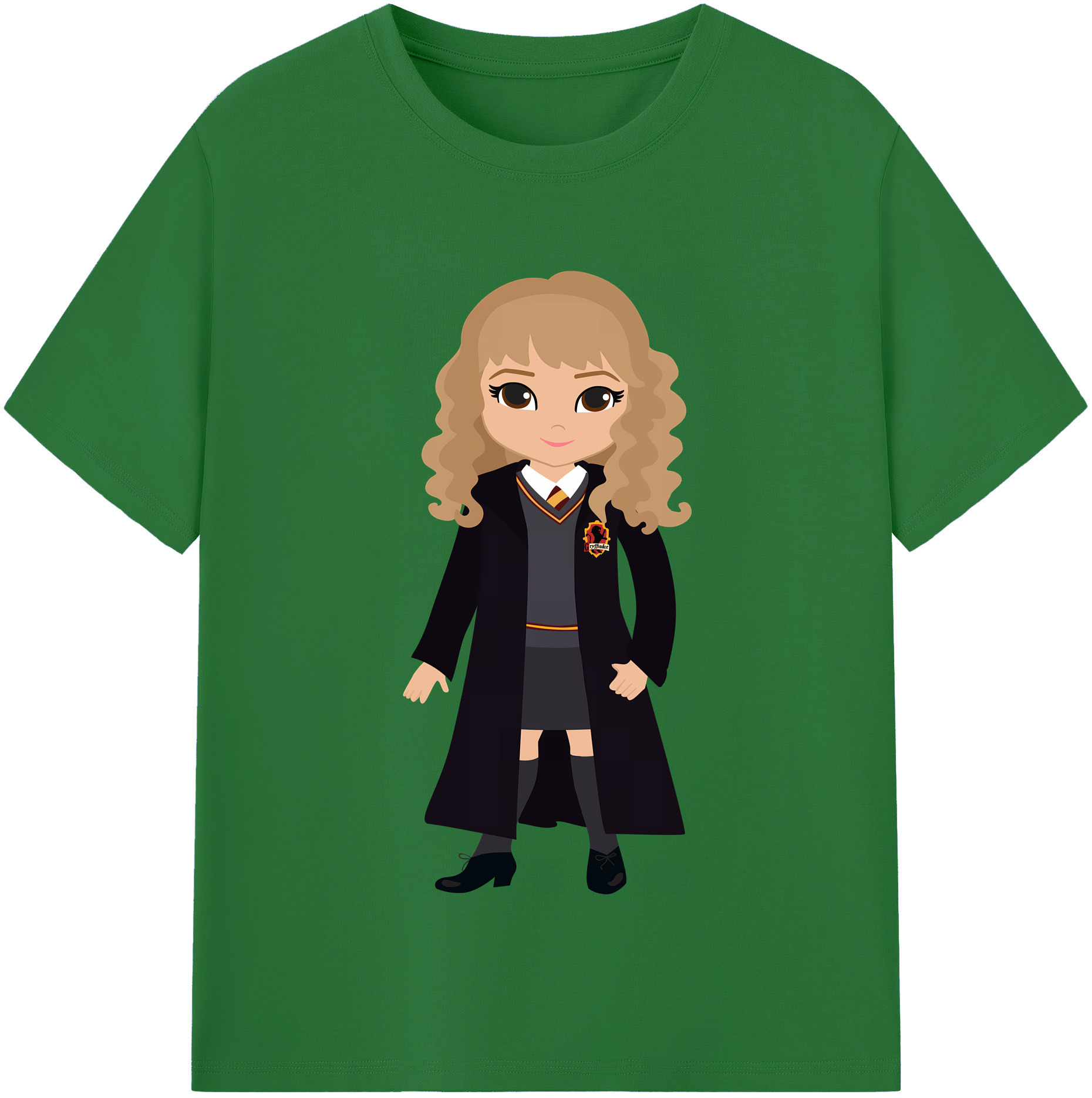 （画像用） Harry Potter ハリー・ポッターシリーズ 綿100％半袖Tシャツ（フロントプリント）