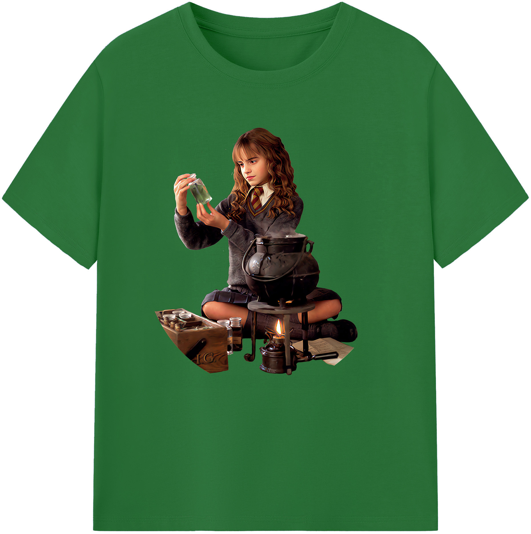 （画像用） Harry Potter ハリー・ポッターシリーズ 綿100％半袖Tシャツ（フロントプリント）