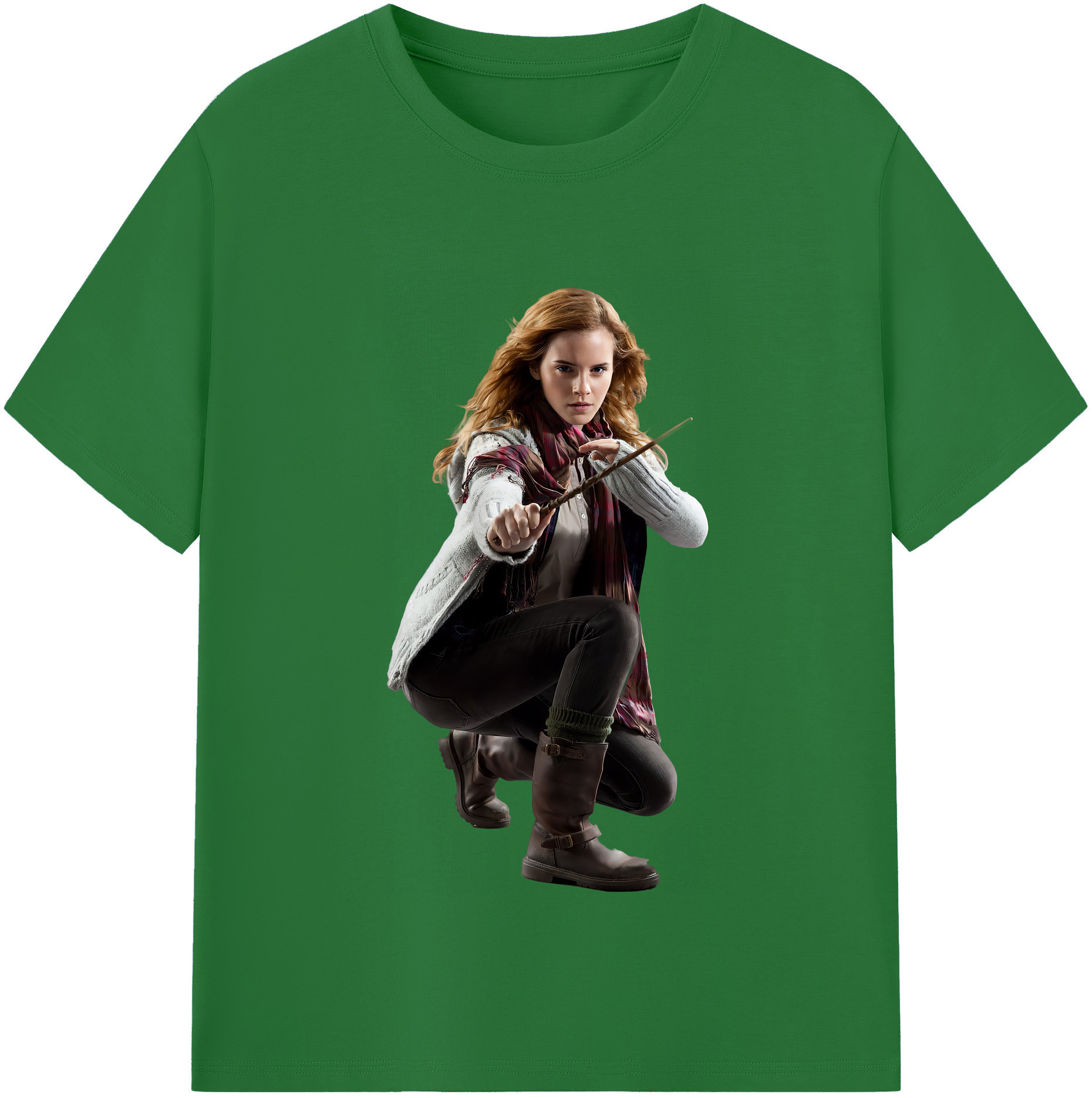 （画像用） Harry Potter ハリー・ポッターシリーズ 綿100％半袖Tシャツ（フロントプリント）