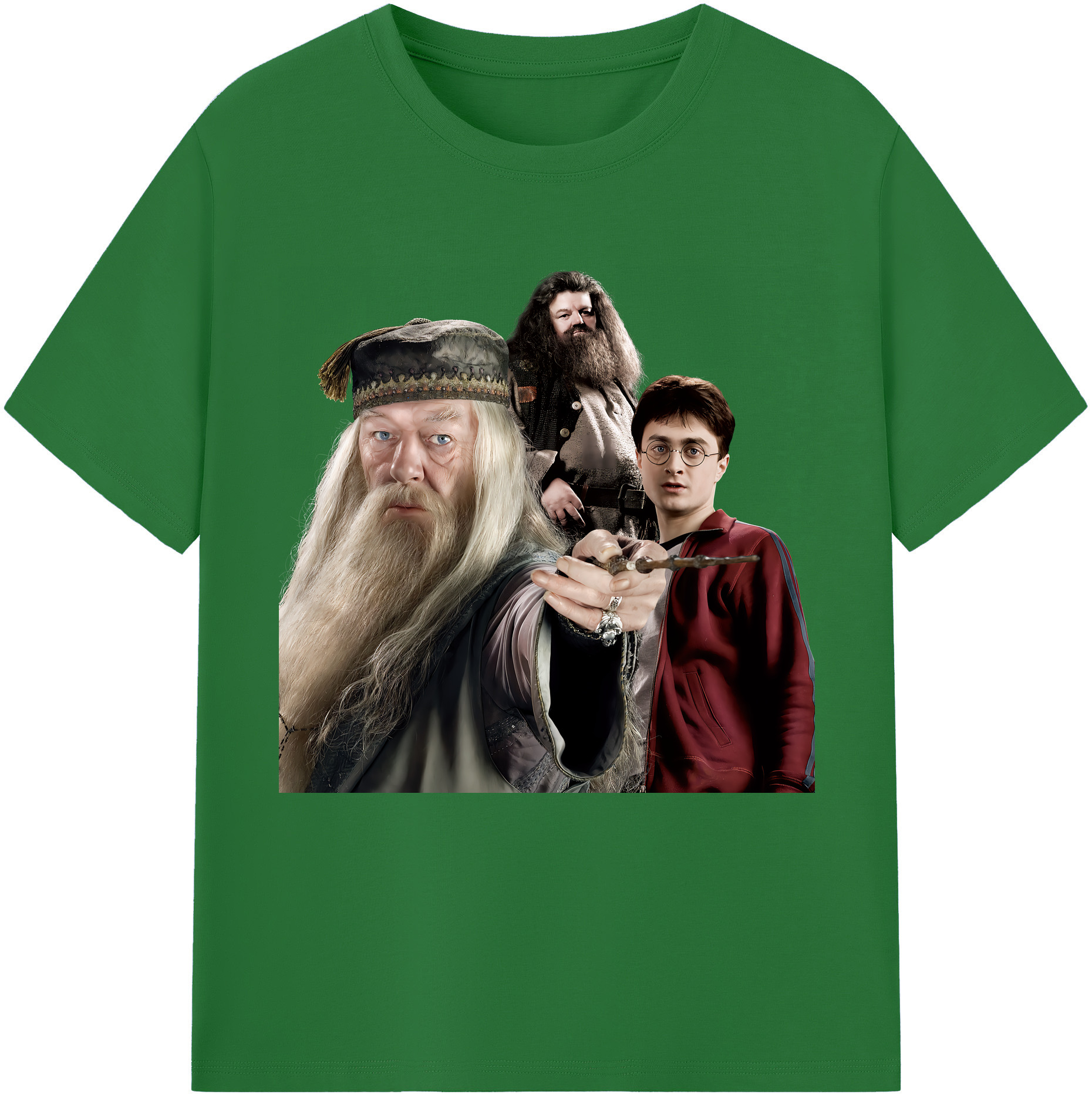 （画像用） Harry Potter ハリー・ポッターシリーズ 綿100％半袖Tシャツ（フロントプリント）