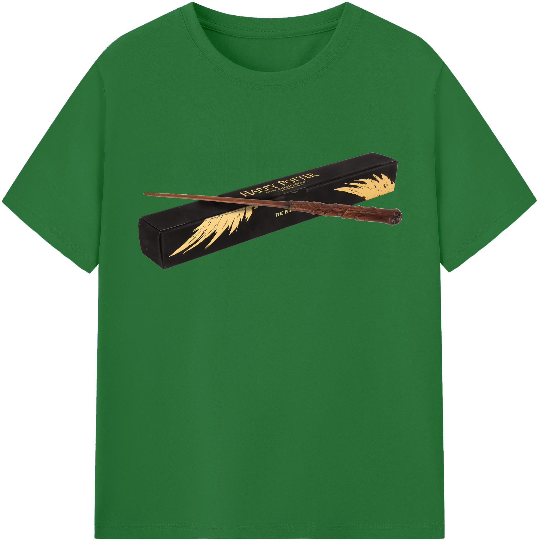 （画像用） Harry Potter ハリー・ポッターシリーズ 綿100％半袖Tシャツ（フロントプリント）