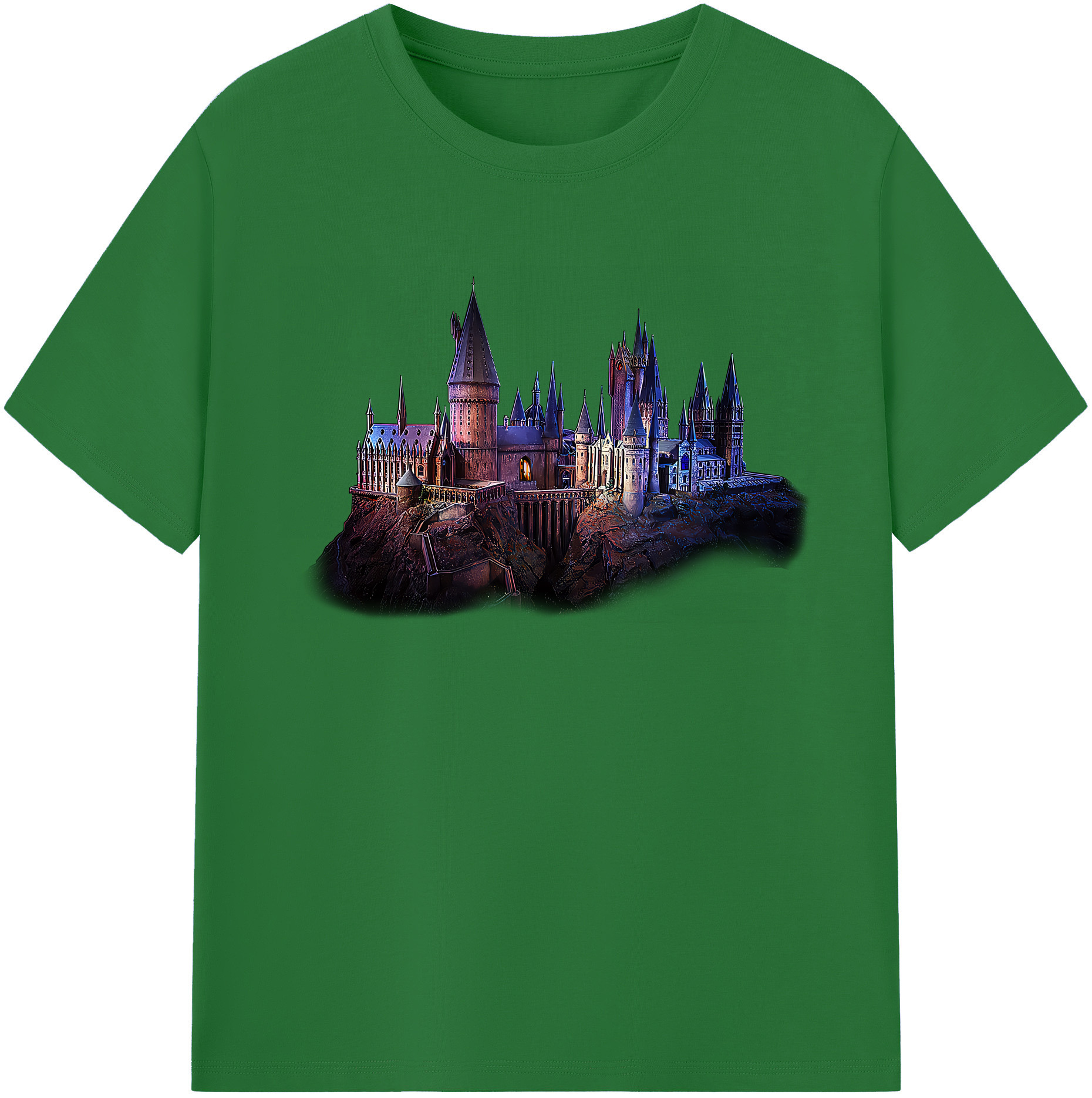（画像用） Harry Potter ハリー・ポッターシリーズ 綿100％半袖Tシャツ（フロントプリント）