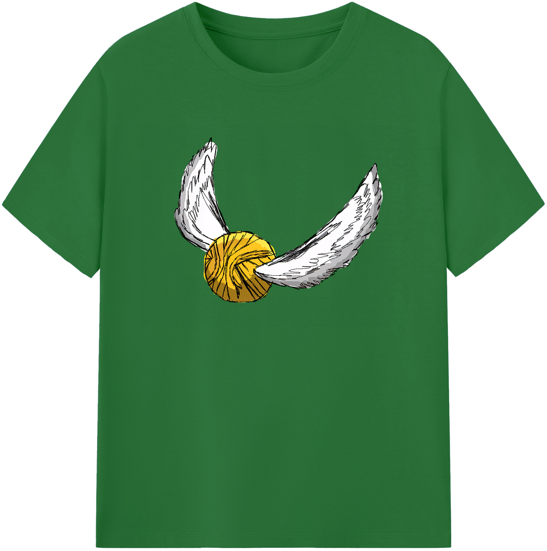 （画像用） Harry Potter ハリー・ポッターシリーズ 綿100％半袖Tシャツ（フロントプリント）