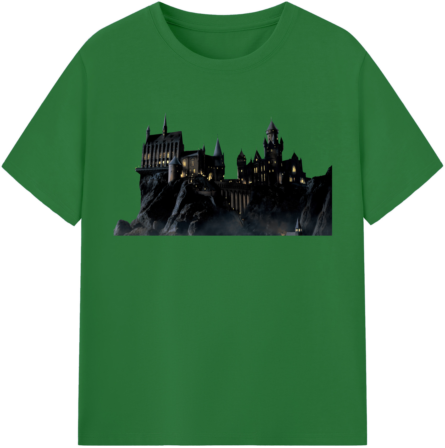 （画像用） Harry Potter ハリー・ポッターシリーズ 綿100％半袖Tシャツ（フロントプリント）