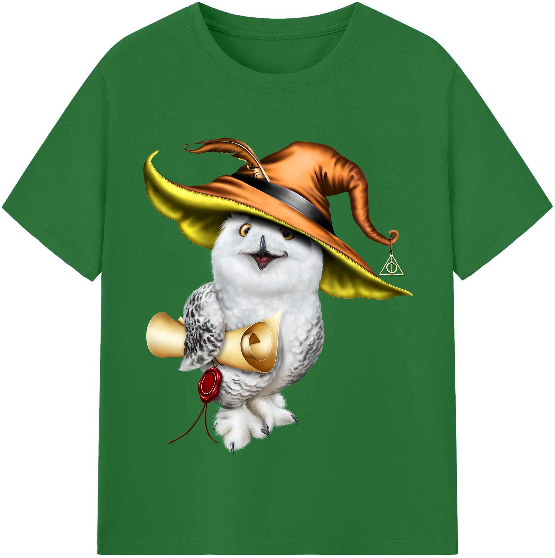 （画像用） Harry Potter ハリー・ポッターシリーズ 綿100％半袖Tシャツ（フロントプリント）