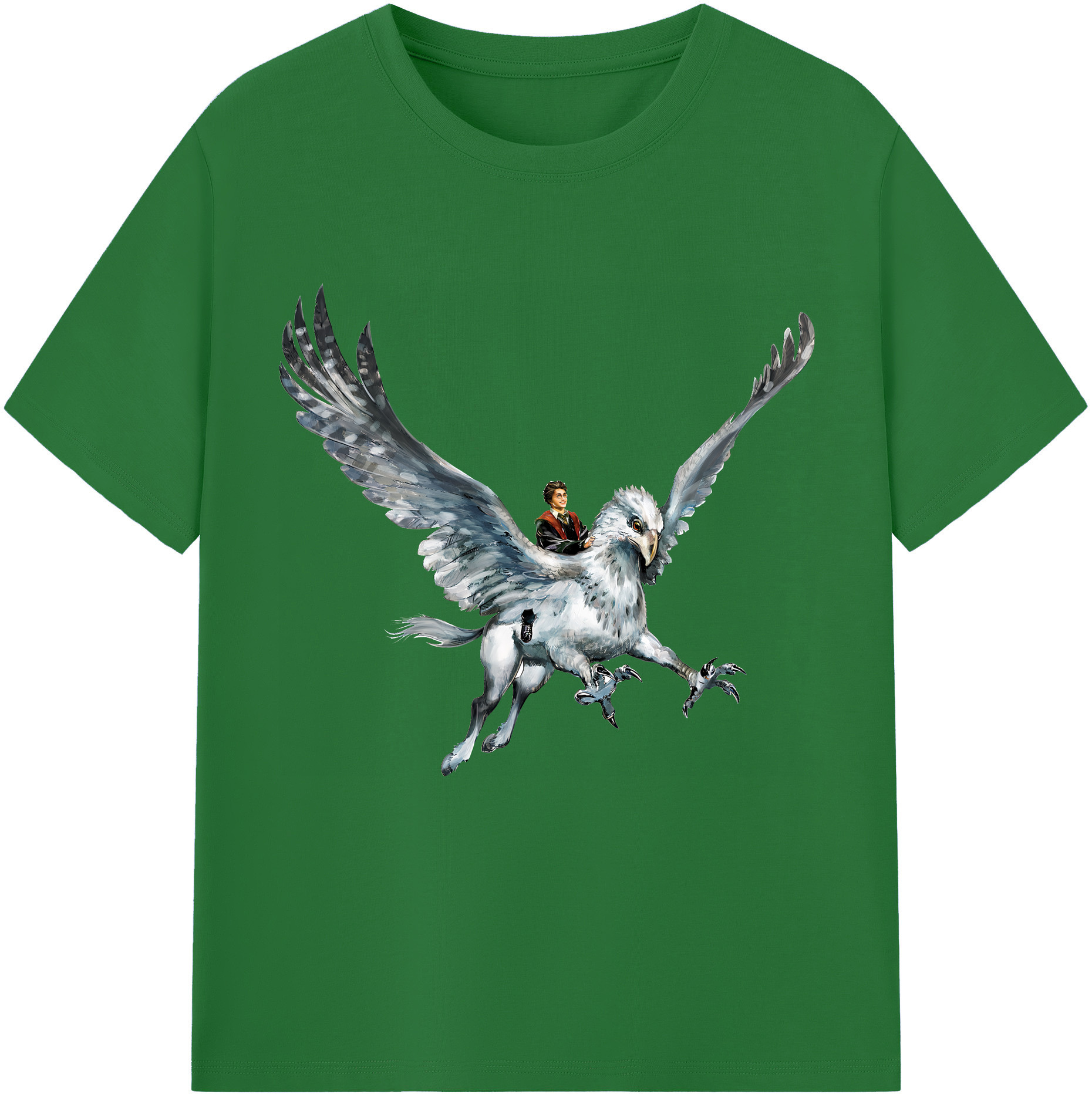 （画像用） Harry Potter ハリー・ポッターシリーズ 綿100％半袖Tシャツ（フロントプリント）