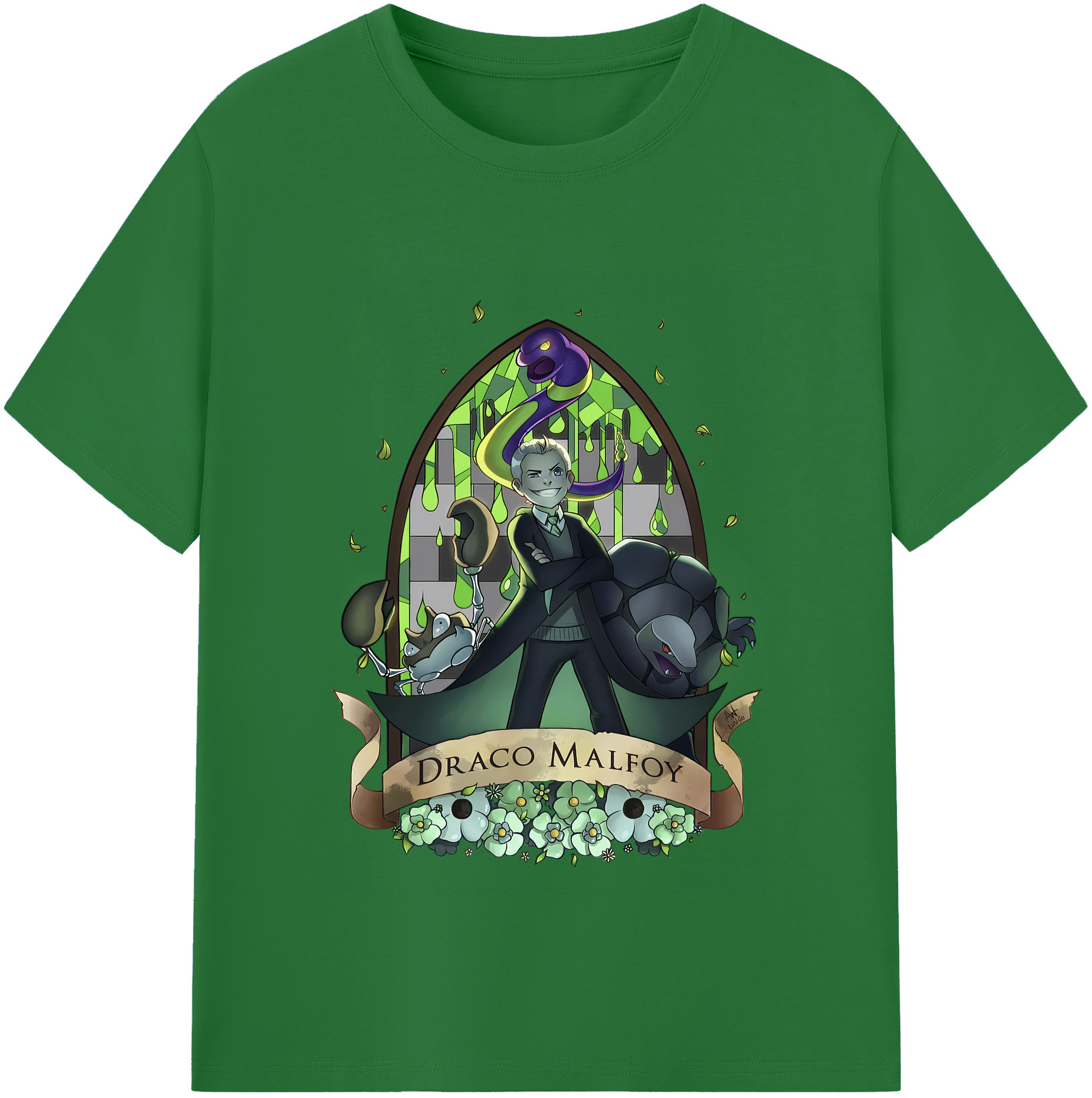 （画像用） Harry Potter ハリー・ポッターシリーズ 綿100％半袖Tシャツ（フロントプリント）