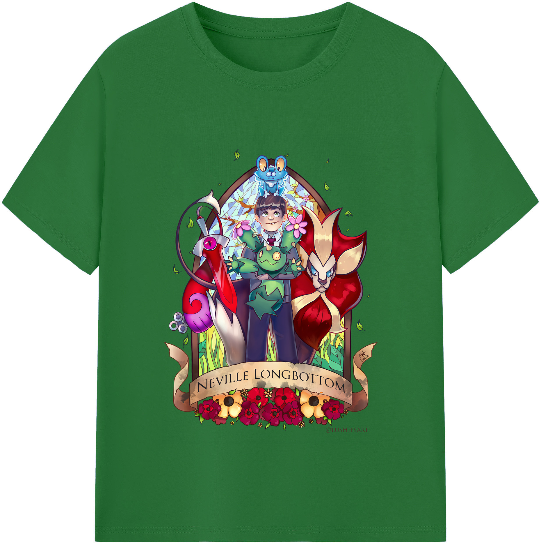 （画像用） Harry Potter ハリー・ポッターシリーズ 綿100％半袖Tシャツ（フロントプリント）