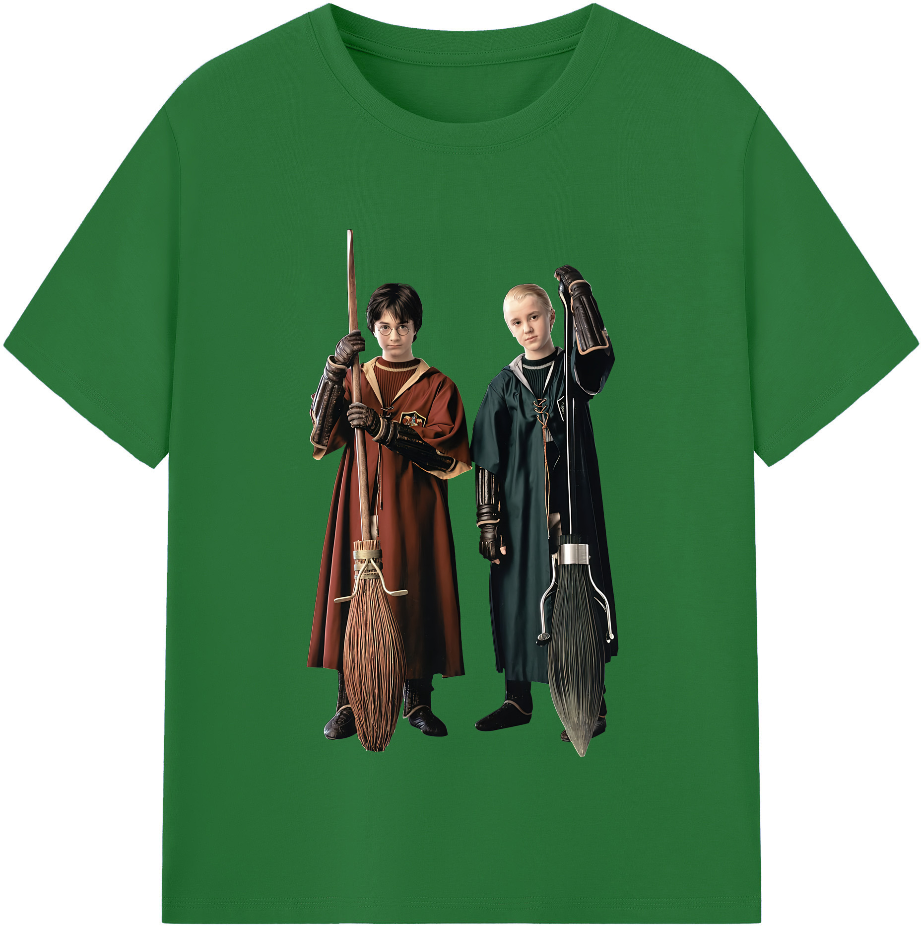 （画像用） Harry Potter ハリー・ポッターシリーズ 綿100％半袖Tシャツ（フロントプリント）