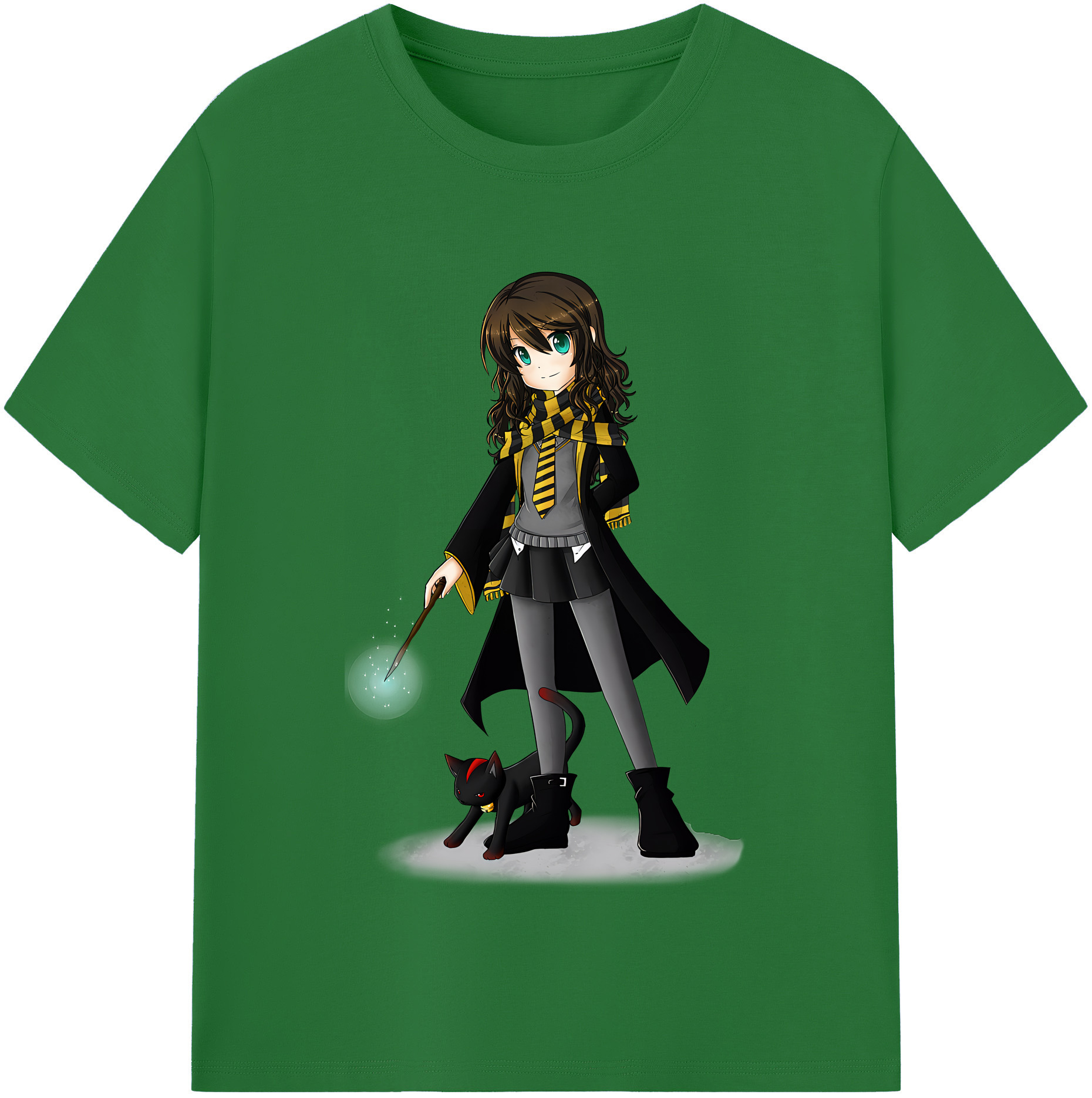 （画像用） Harry Potter ハリー・ポッターシリーズ 綿100％半袖Tシャツ（フロントプリント）