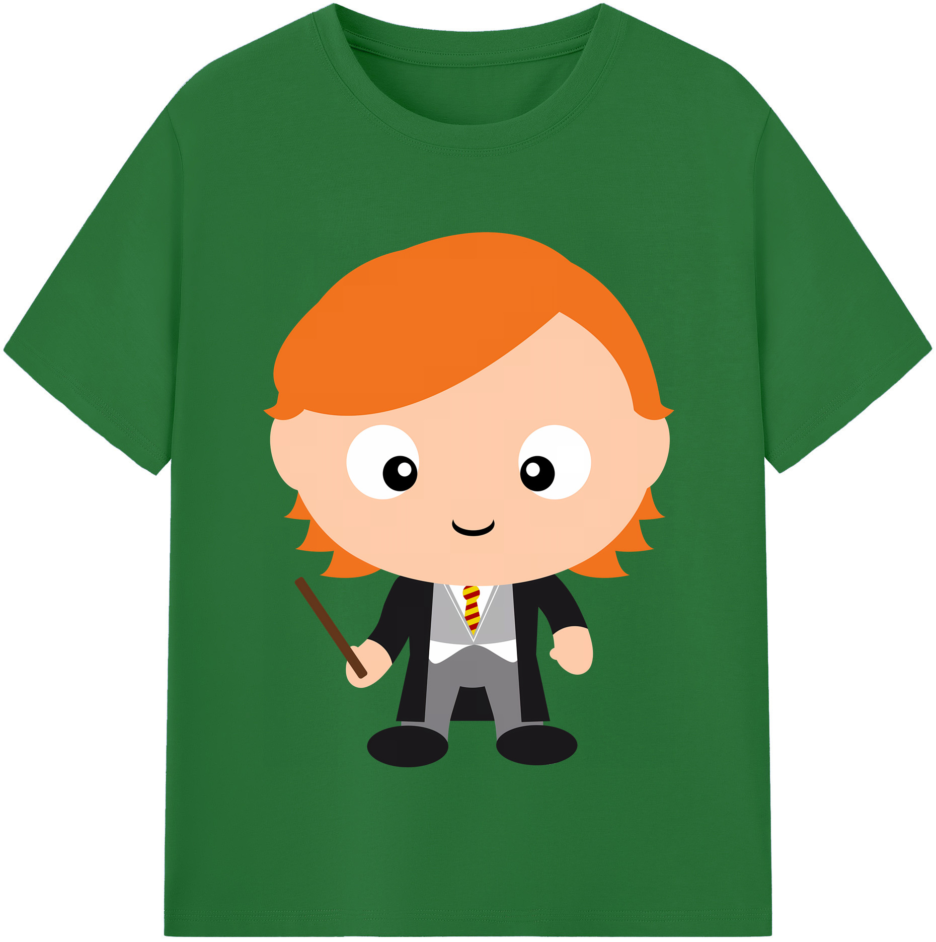 （画像用） Harry Potter ハリー・ポッターシリーズ 綿100％半袖Tシャツ（フロントプリント）
