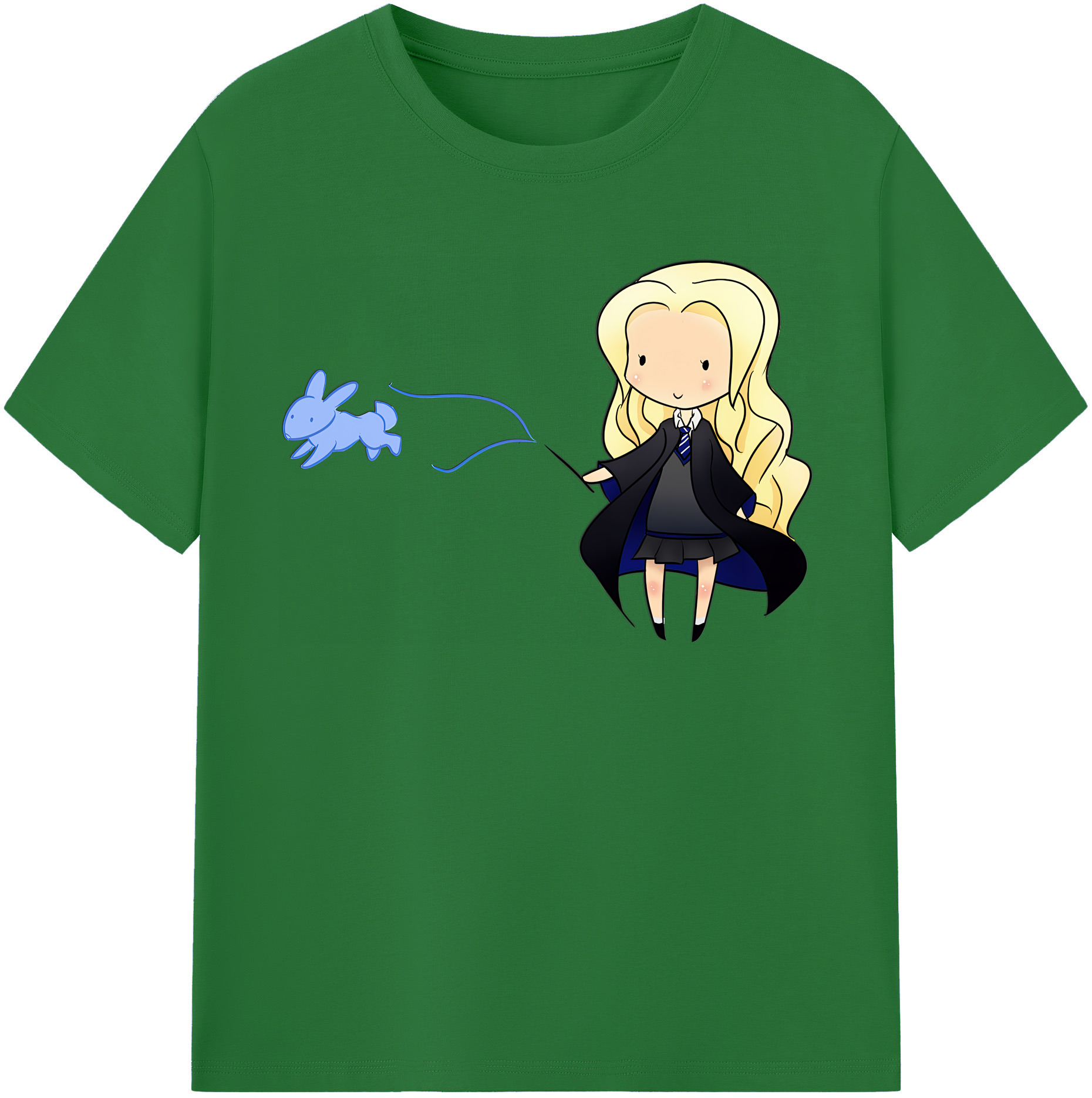 （画像用） Harry Potter ハリー・ポッターシリーズ 綿100％半袖Tシャツ（フロントプリント）