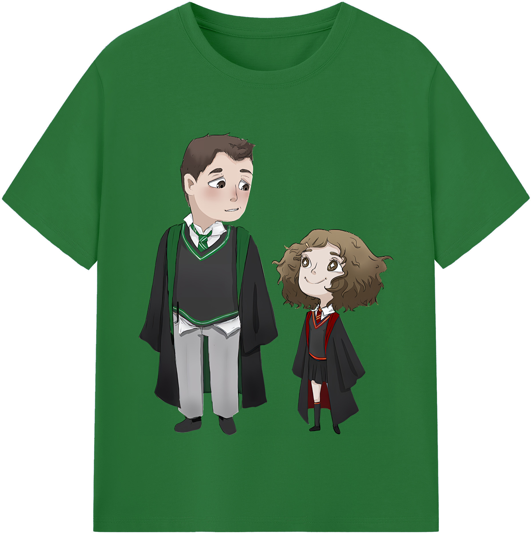 （画像用） Harry Potter ハリー・ポッターシリーズ 綿100％半袖Tシャツ（フロントプリント）