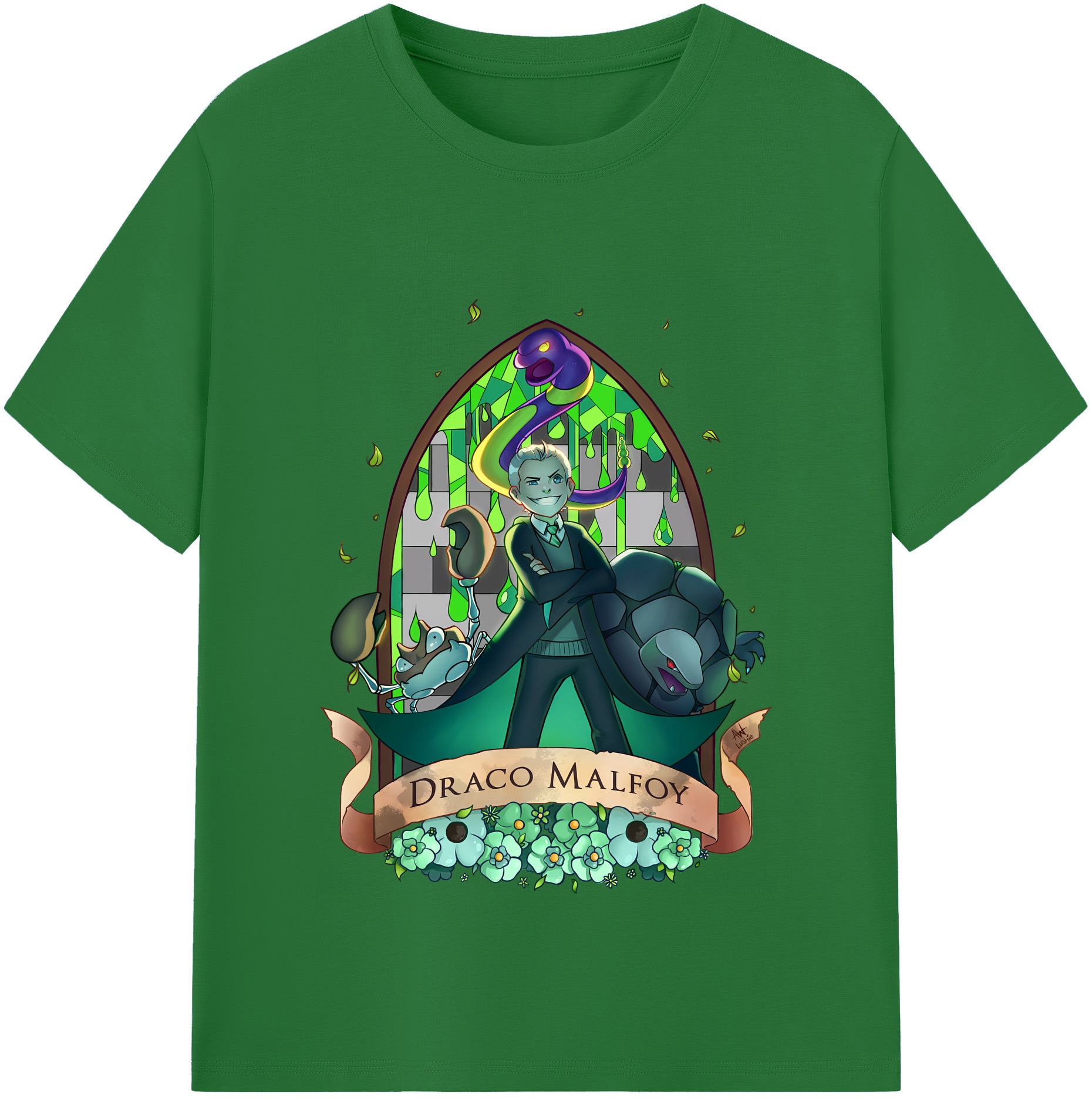 （画像用） Harry Potter ハリー・ポッターシリーズ 綿100％半袖Tシャツ（フロントプリント）