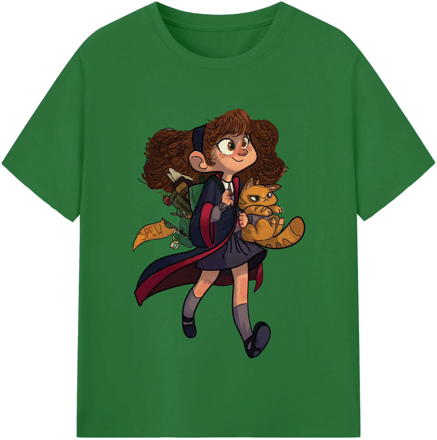 （画像用） Harry Potter ハリー・ポッターシリーズ 綿100％半袖Tシャツ（フロントプリント）