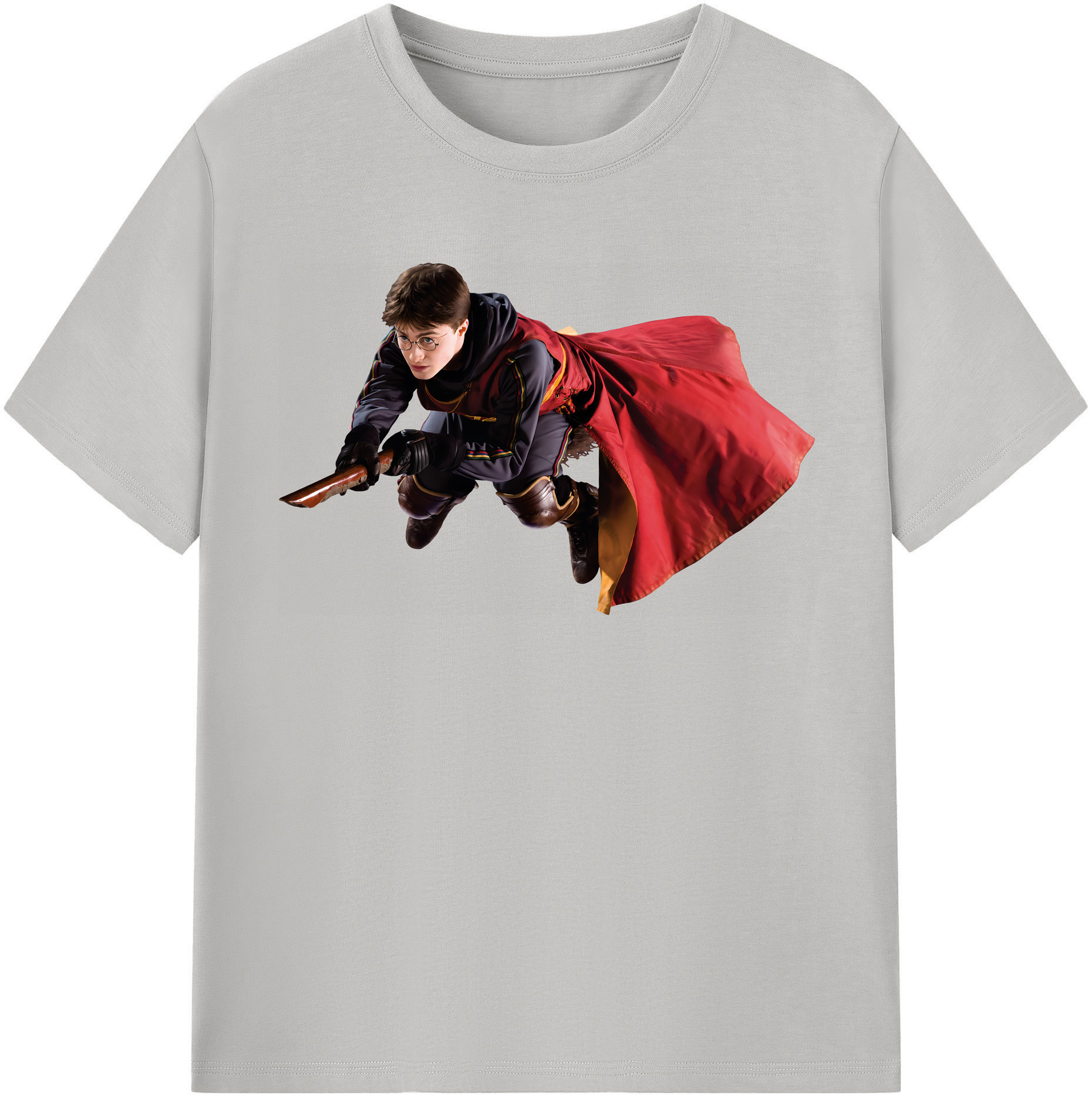 （画像用） Harry Potter ハリー・ポッターシリーズ 綿100％半袖Tシャツ（フロントプリント）