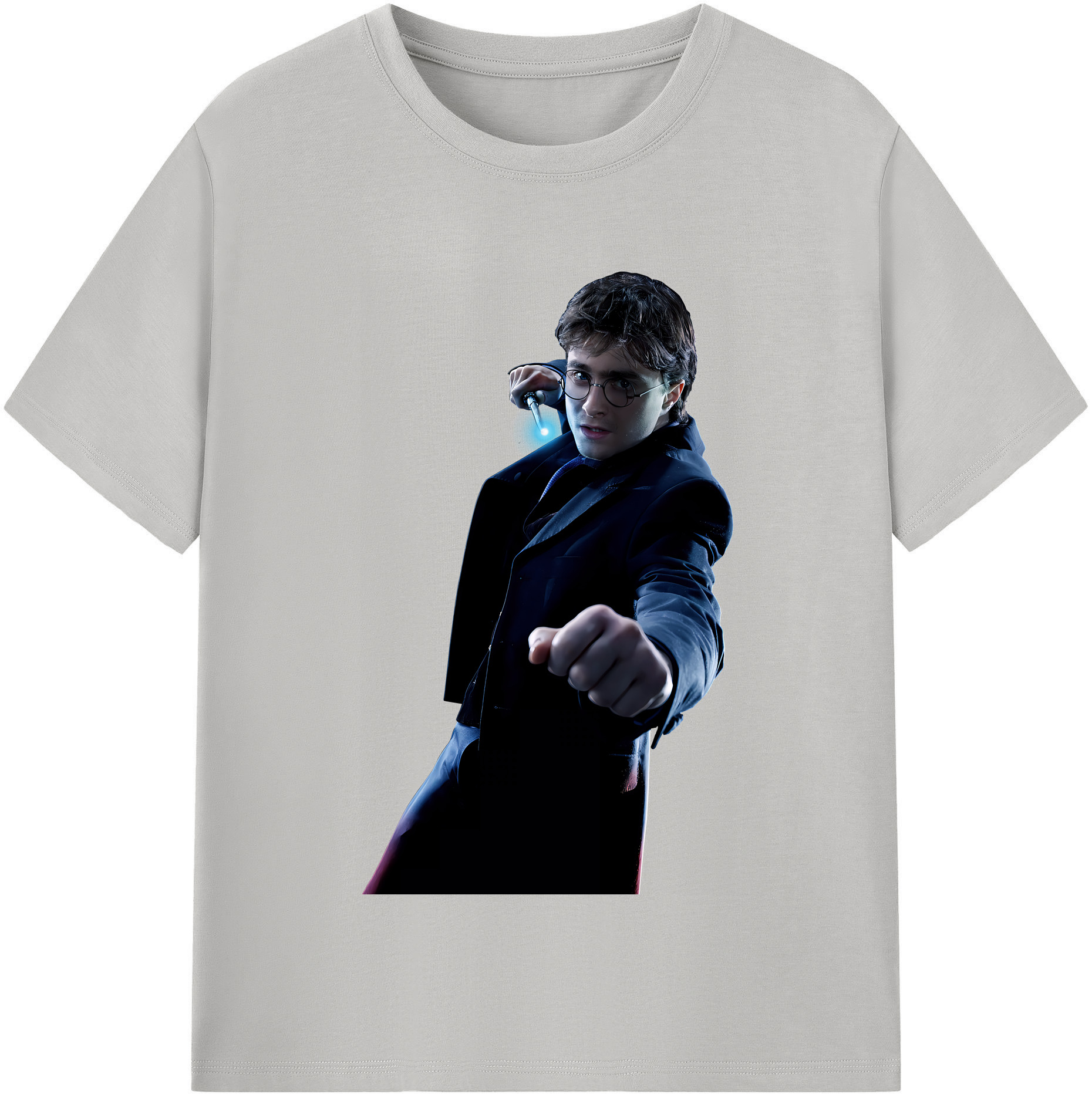 （画像用） Harry Potter ハリー・ポッターシリーズ 綿100％半袖Tシャツ（フロントプリント）