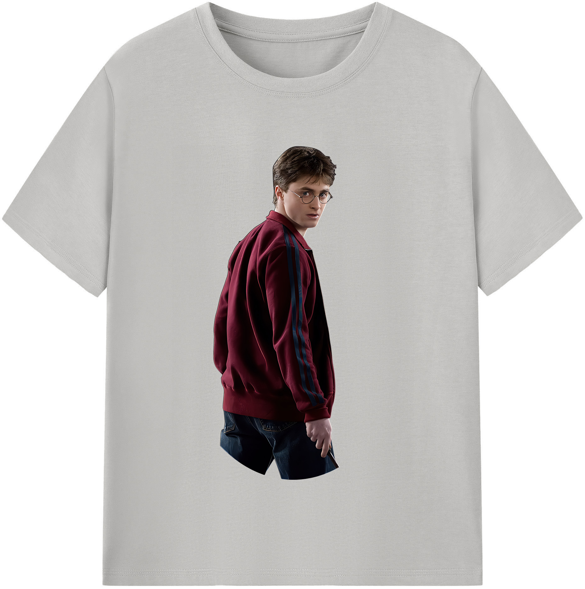 （画像用） Harry Potter ハリー・ポッターシリーズ 綿100％半袖Tシャツ（フロントプリント）