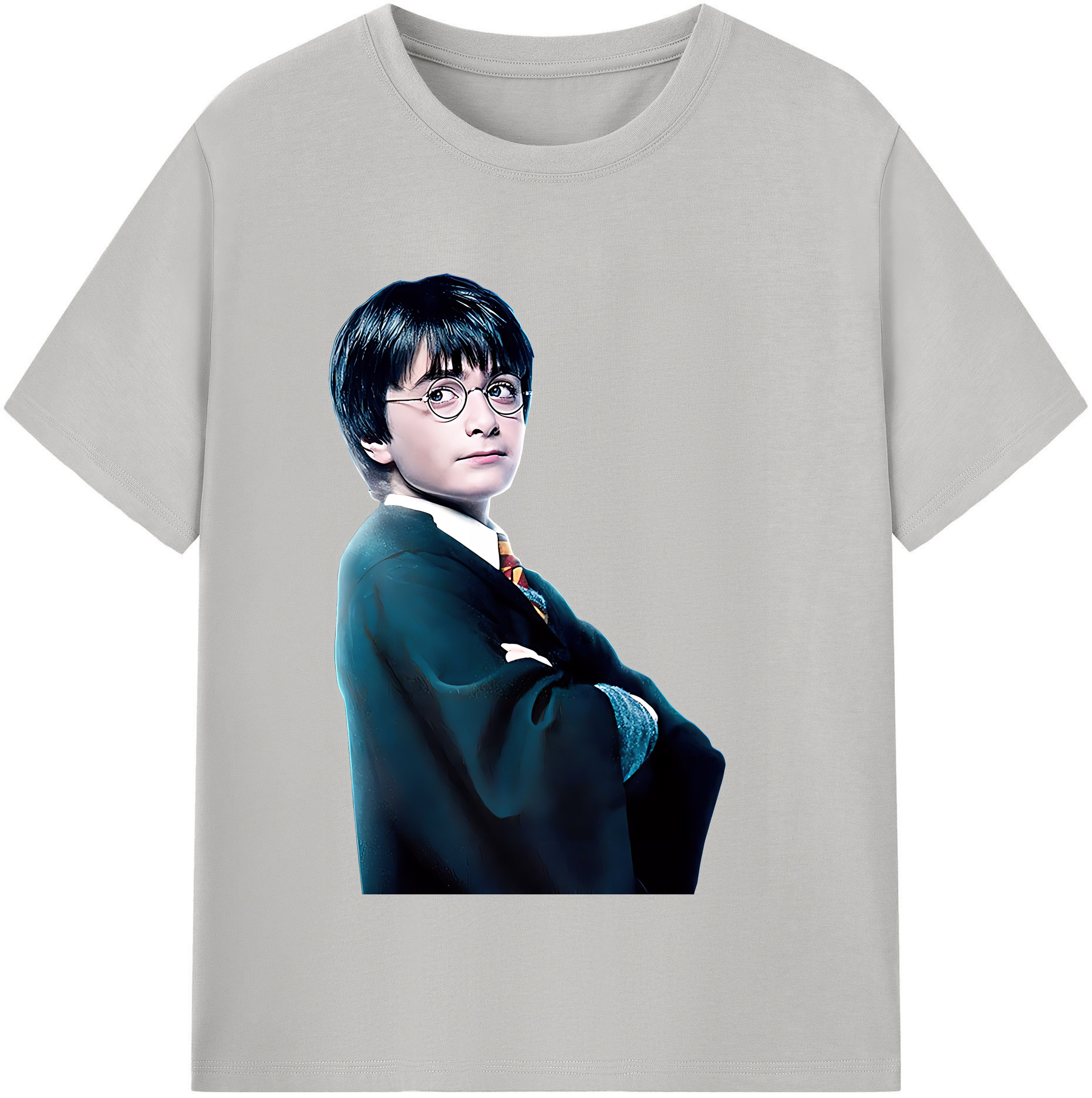 （画像用） Harry Potter ハリー・ポッターシリーズ 綿100％半袖Tシャツ（フロントプリント）