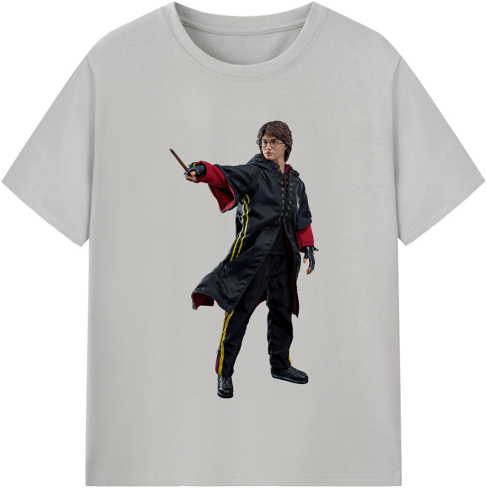 （画像用） Harry Potter ハリー・ポッターシリーズ 綿100％半袖Tシャツ（フロントプリント）