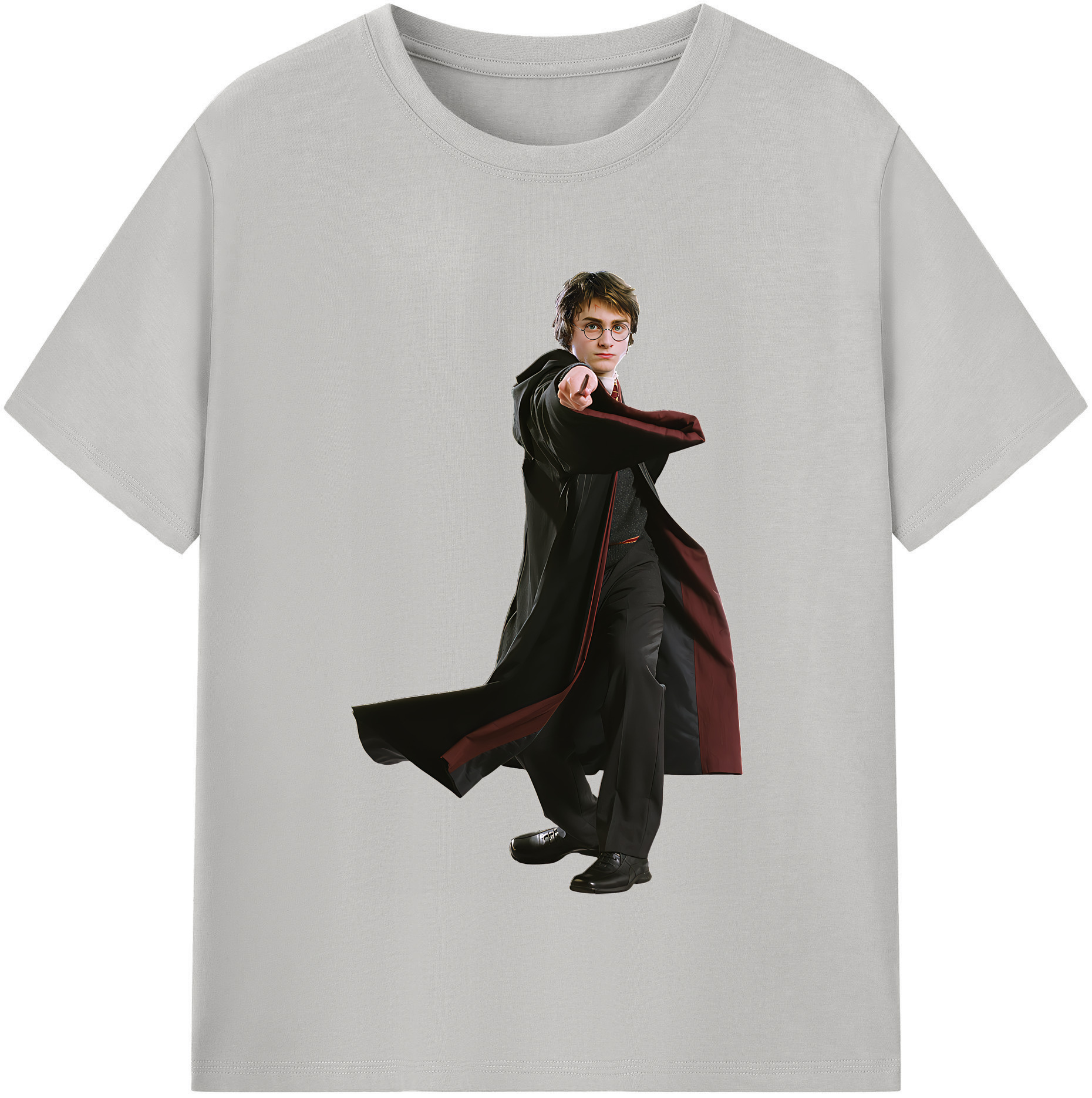 （画像用） Harry Potter ハリー・ポッターシリーズ 綿100％半袖Tシャツ（フロントプリント）