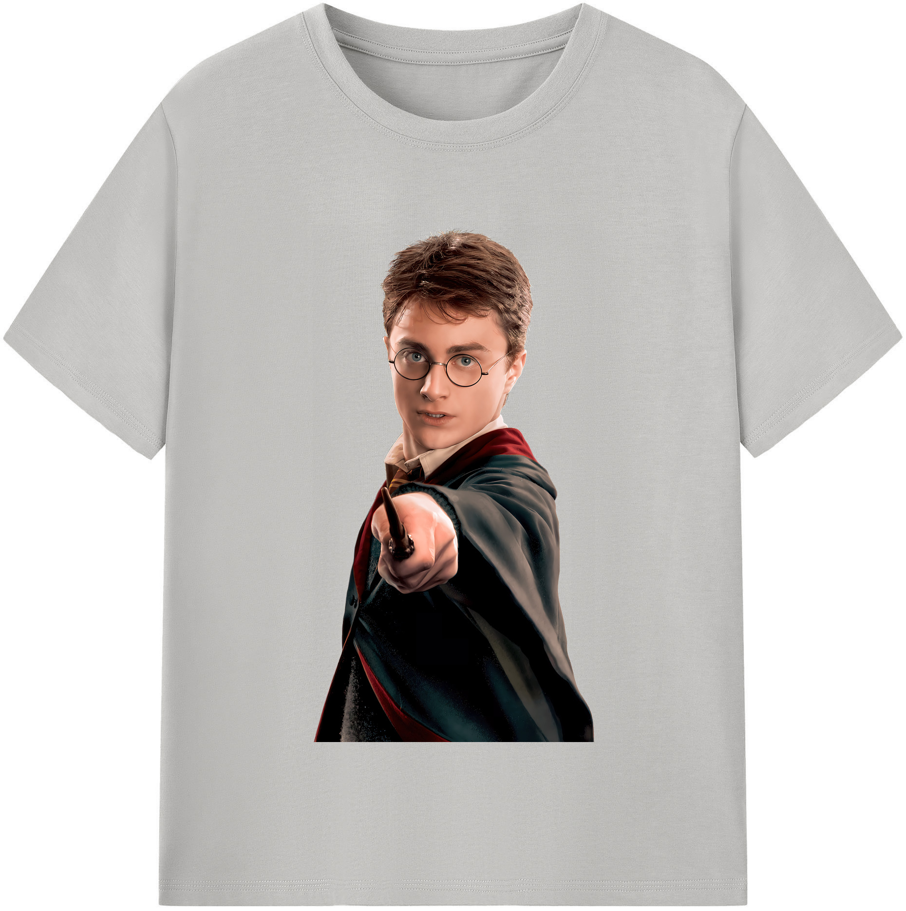 （画像用） Harry Potter ハリー・ポッターシリーズ 綿100％半袖Tシャツ（フロントプリント）