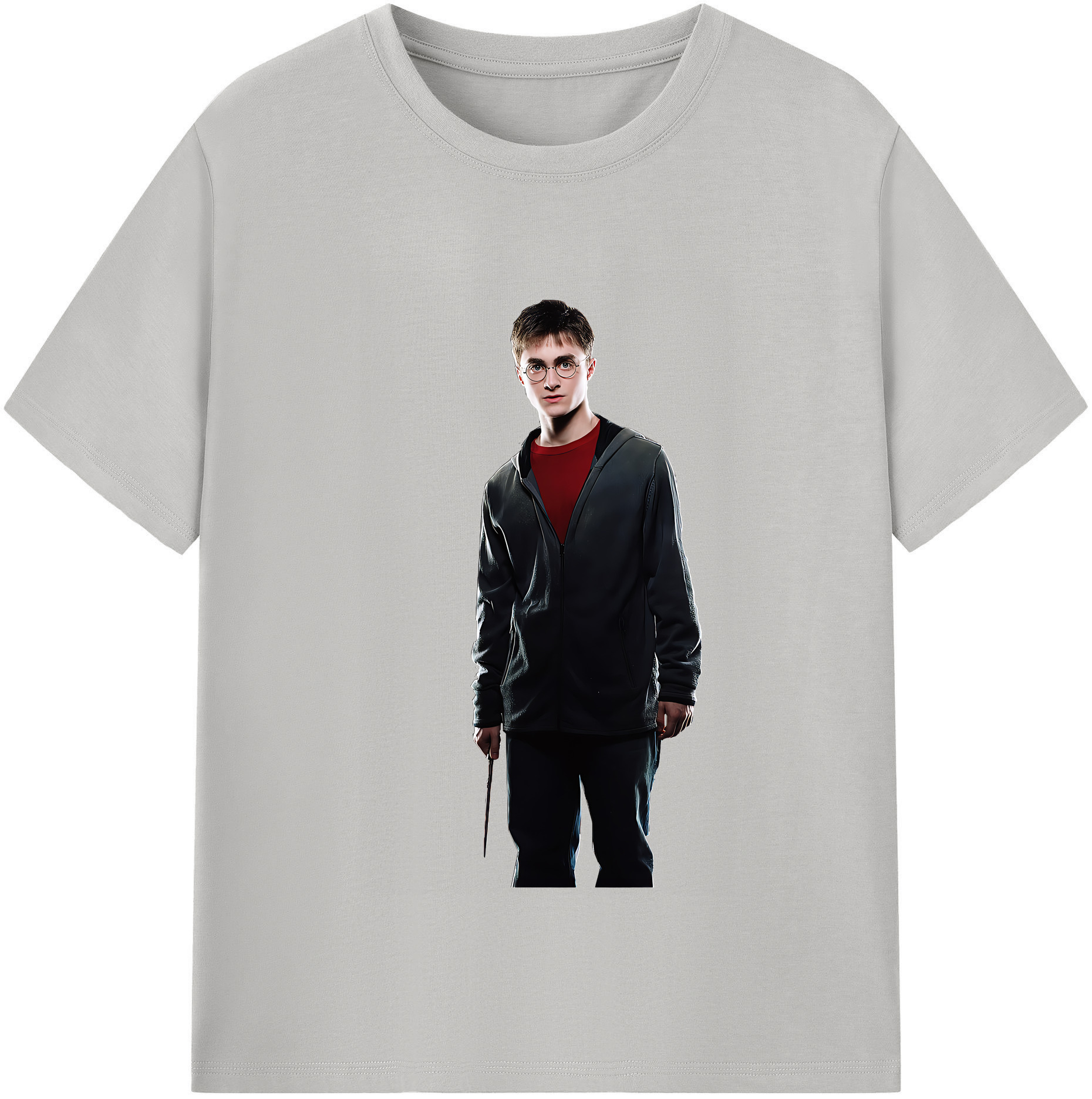 （画像用） Harry Potter ハリー・ポッターシリーズ 綿100％半袖Tシャツ（フロントプリント）