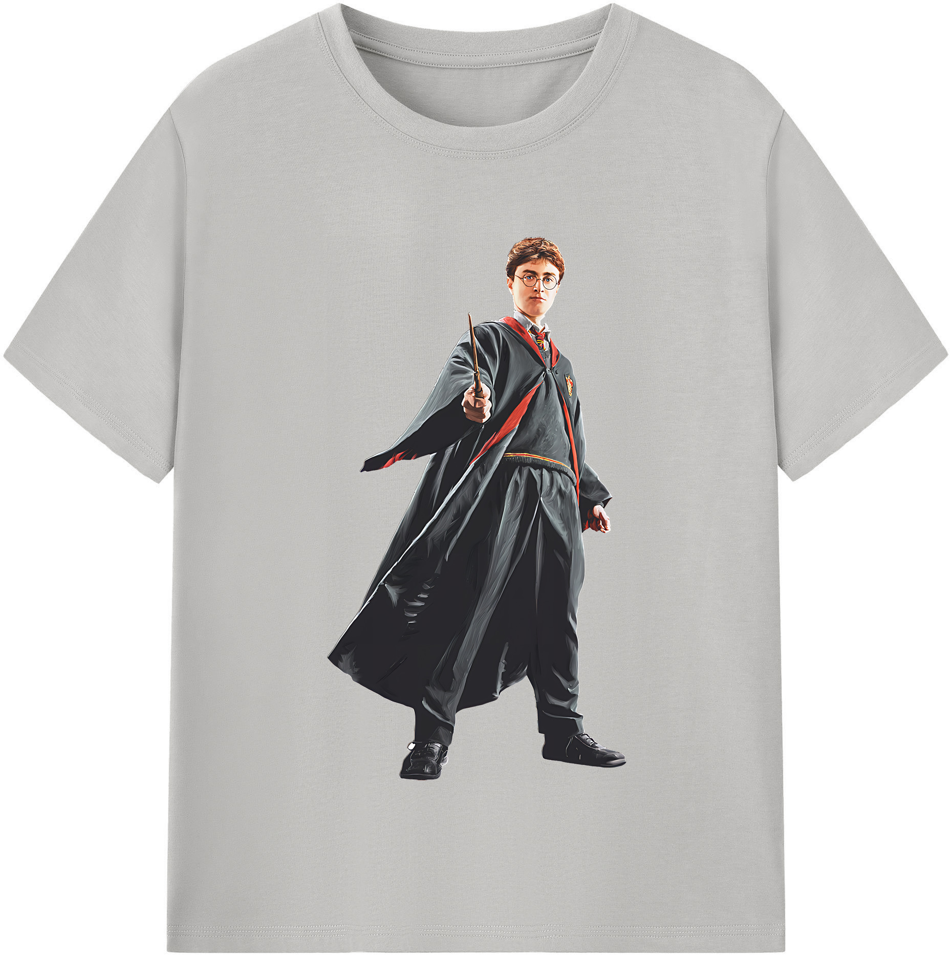 （画像用） Harry Potter ハリー・ポッターシリーズ 綿100％半袖Tシャツ（フロントプリント）
