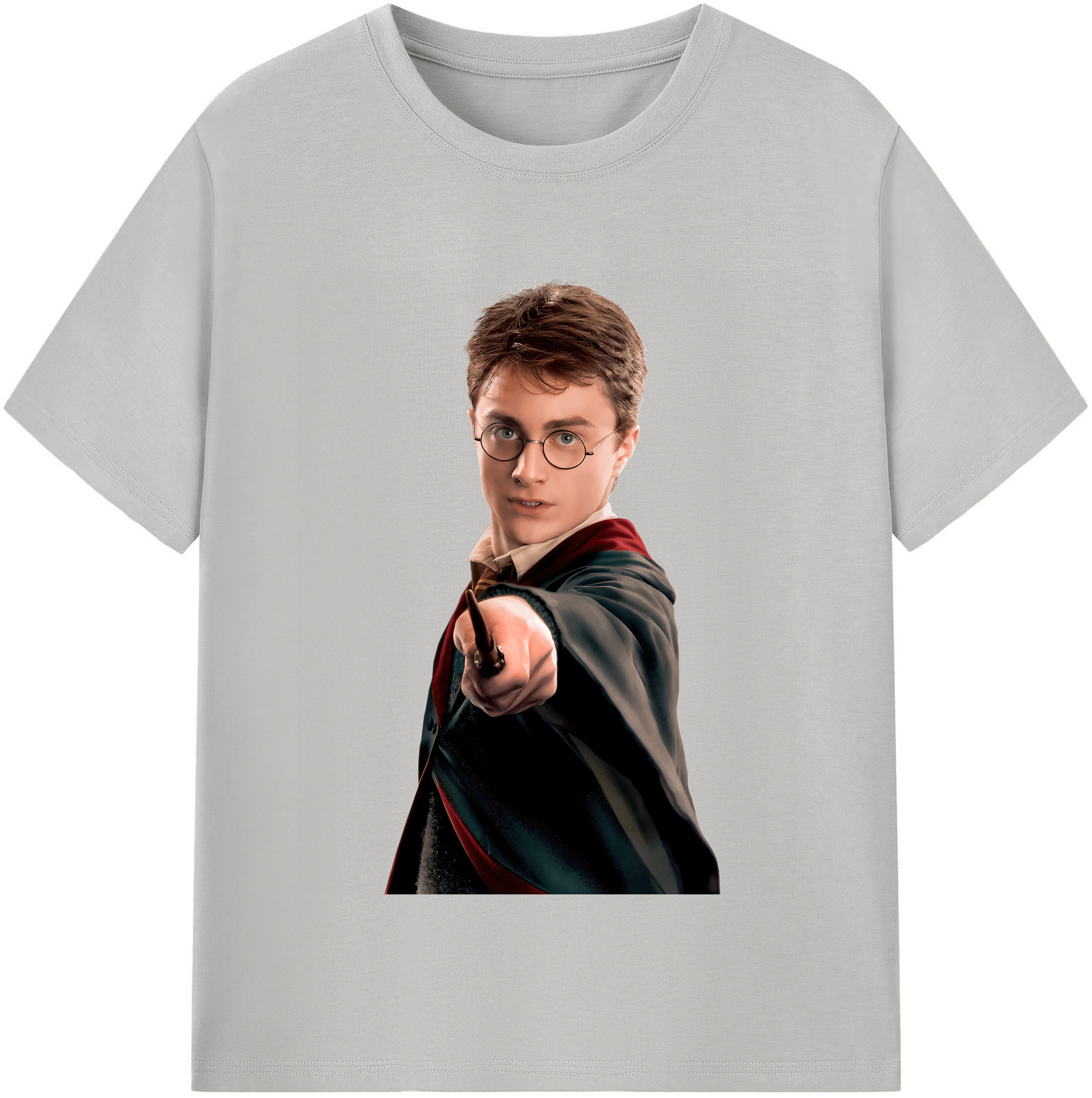（画像用） Harry Potter ハリー・ポッターシリーズ 綿100％半袖Tシャツ（フロントプリント）