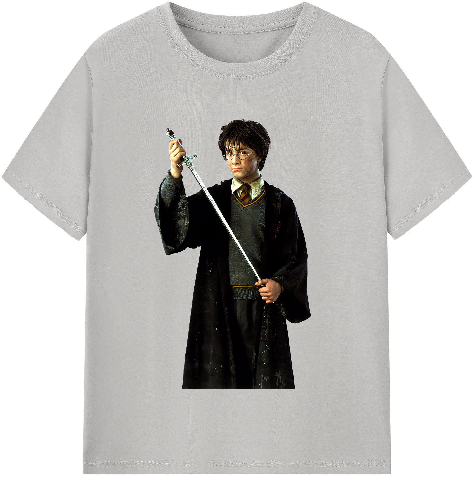 （画像用） Harry Potter ハリー・ポッターシリーズ 綿100％半袖Tシャツ（フロントプリント）